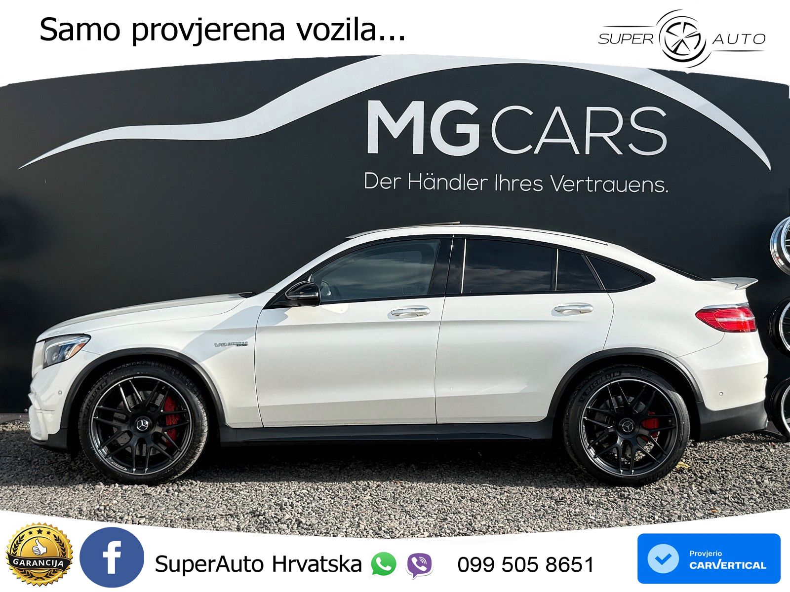 Mercedes GLC Coupe AMG 63 S (510 KS) 4MATIC+ MCT ACC+HEAD+4xGR SJED+360+PANO