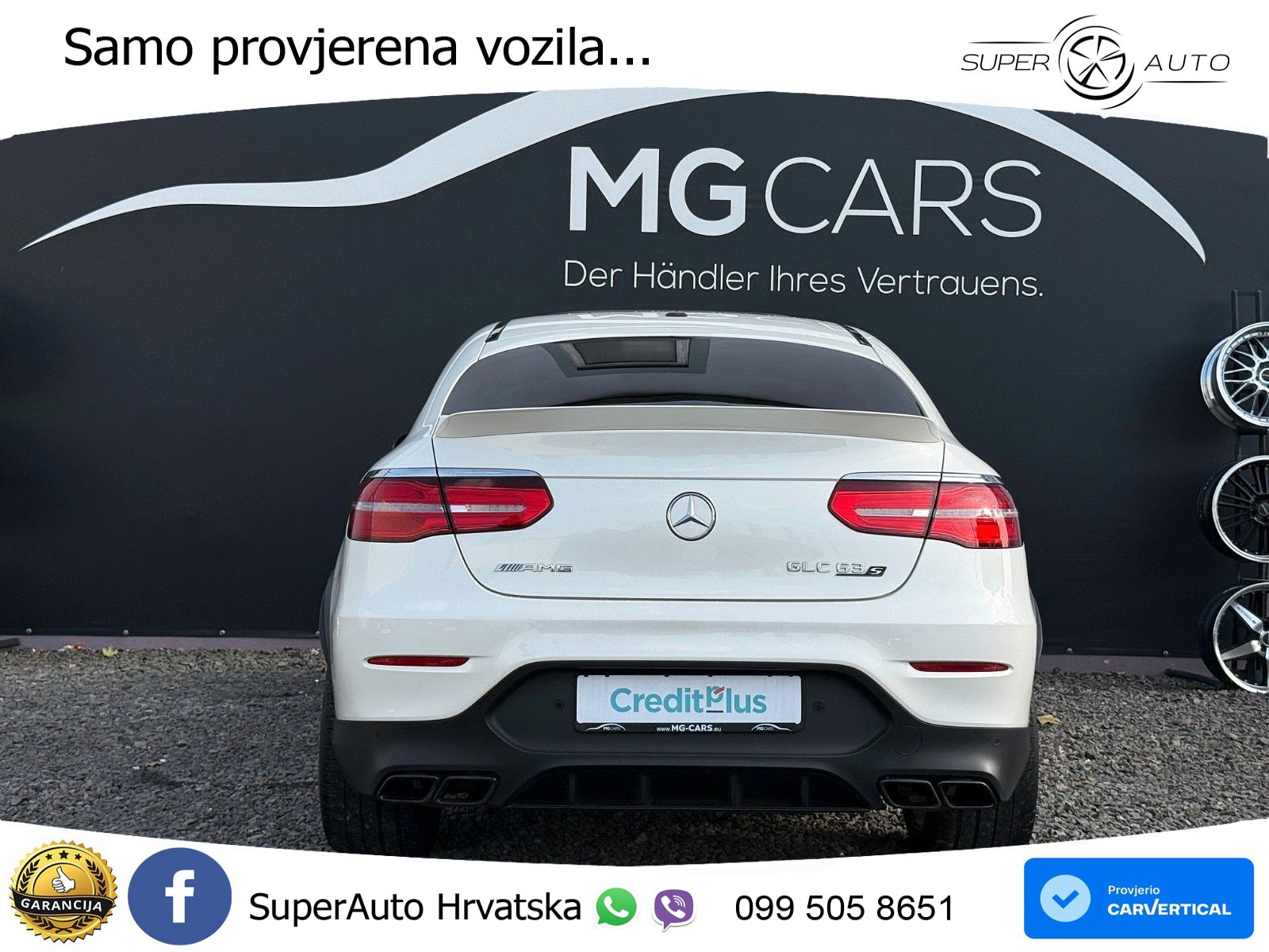 Mercedes GLC Coupe AMG 63 S (510 KS) 4MATIC+ MCT ACC+HEAD+4xGR SJED+360+PANO