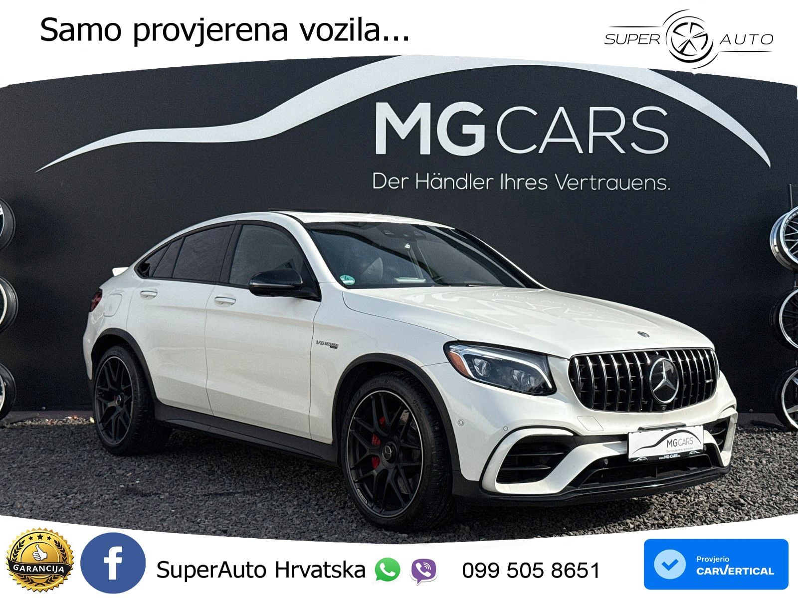 Mercedes GLC Coupe AMG 63 S (510 KS) 4MATIC+ MCT ACC+HEAD+4xGR SJED+360+PANO