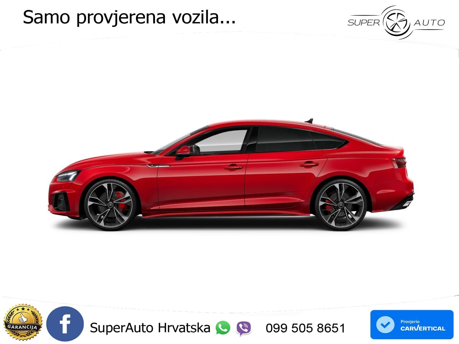 Audi A5 Sportback 40 TDI (204 KS) S tronic 2x S line MATRIX+GR SJED+KAM