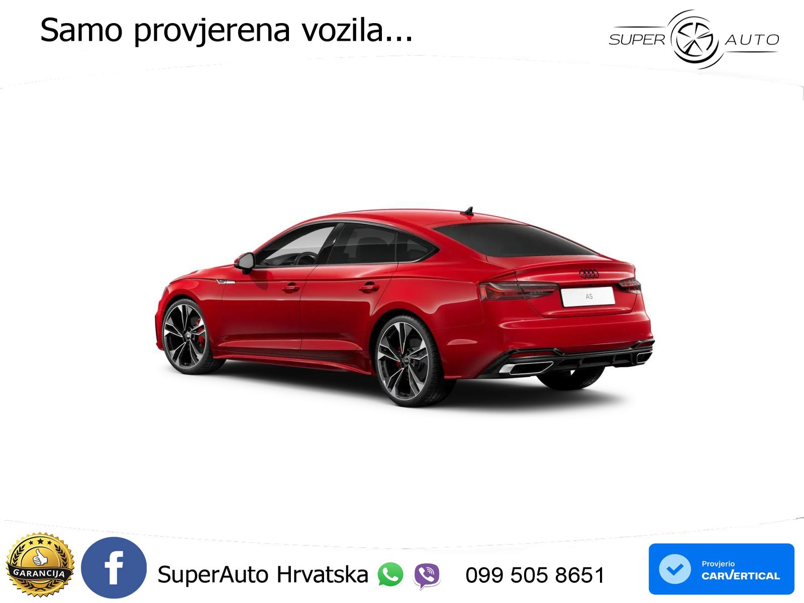 Audi A5 Sportback 40 TDI (204 KS) S tronic 2x S line MATRIX+GR SJED+KAM
