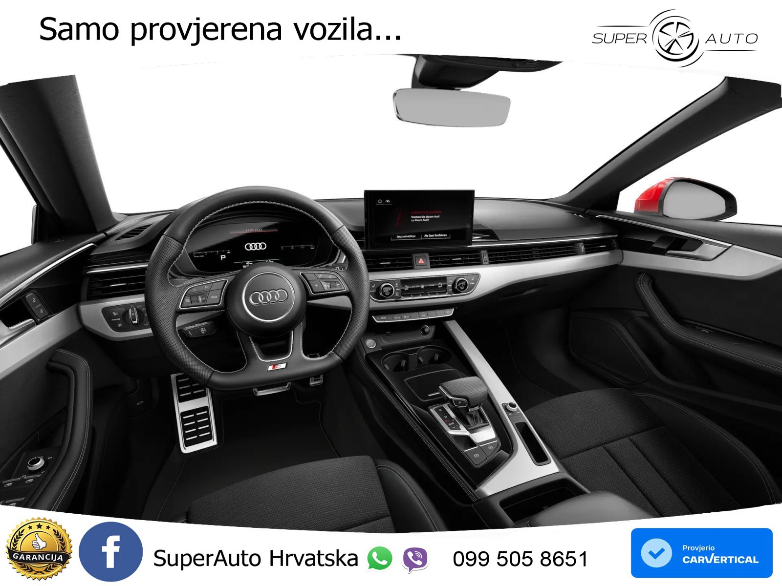 Audi A5 Sportback 40 TDI (204 KS) S tronic 2x S line MATRIX+GR SJED+KAM