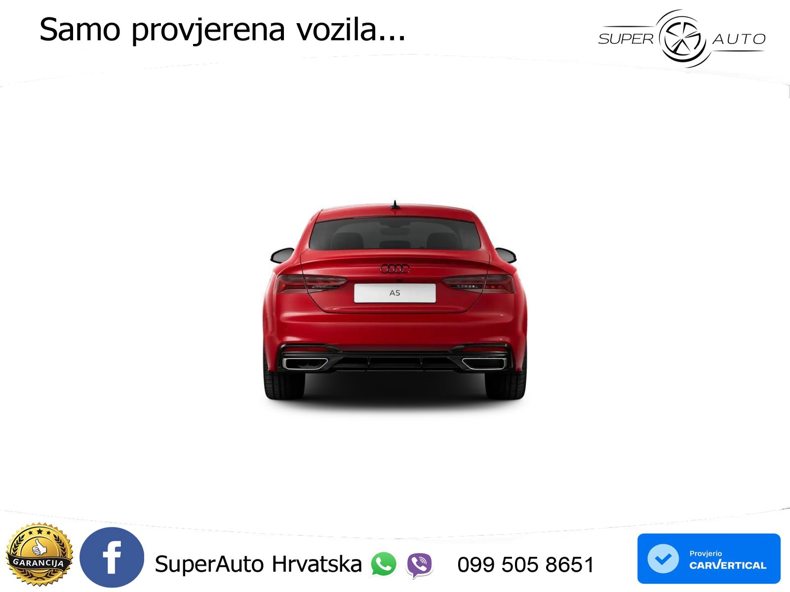 Audi A5 Sportback 40 TDI (204 KS) S tronic 2x S line MATRIX+GR SJED+KAM