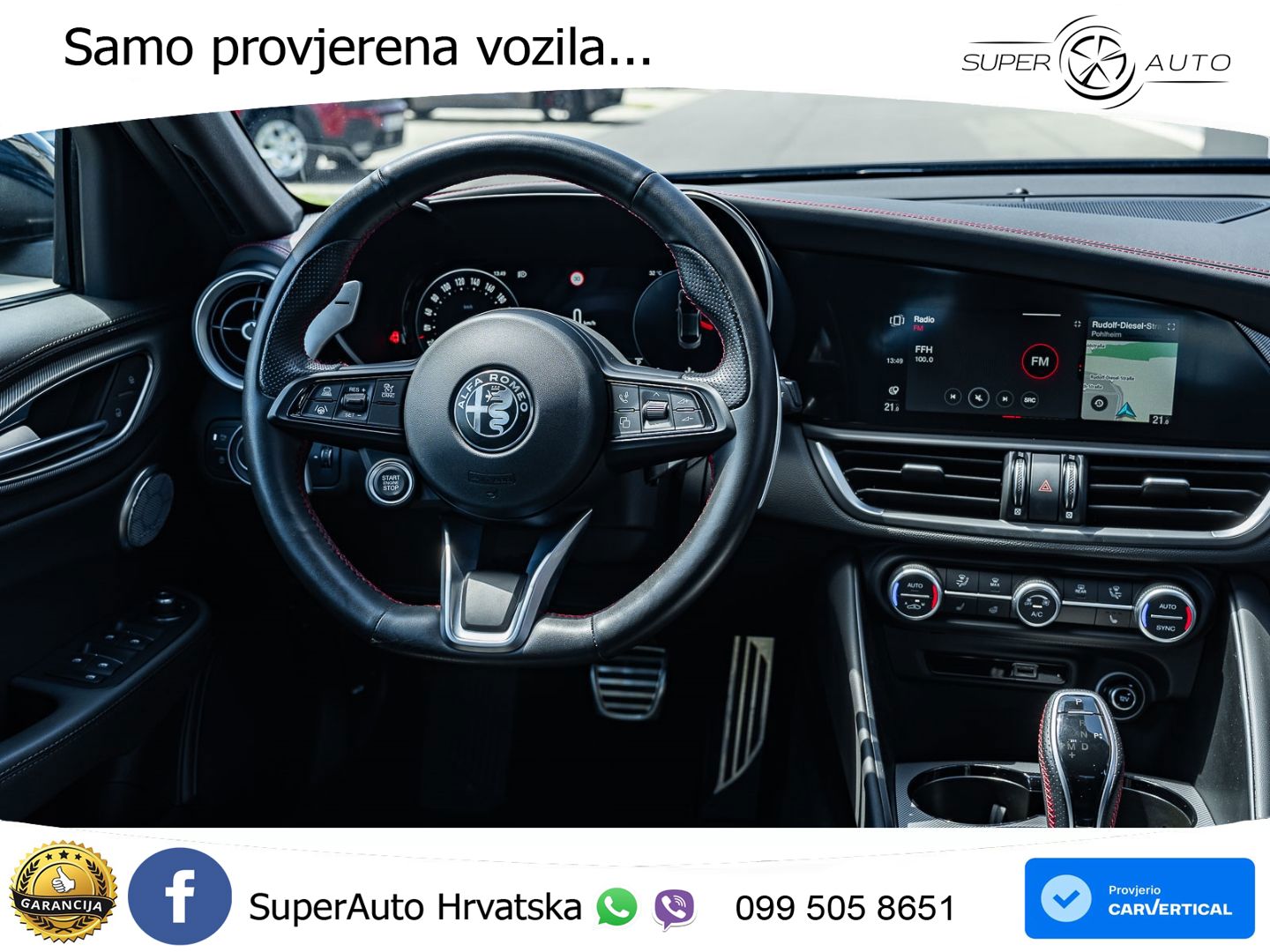 Alfa Romeo Giulia 2.0 Turbo (280 KS) Q4 Automatic LED+GR SJED+ACC