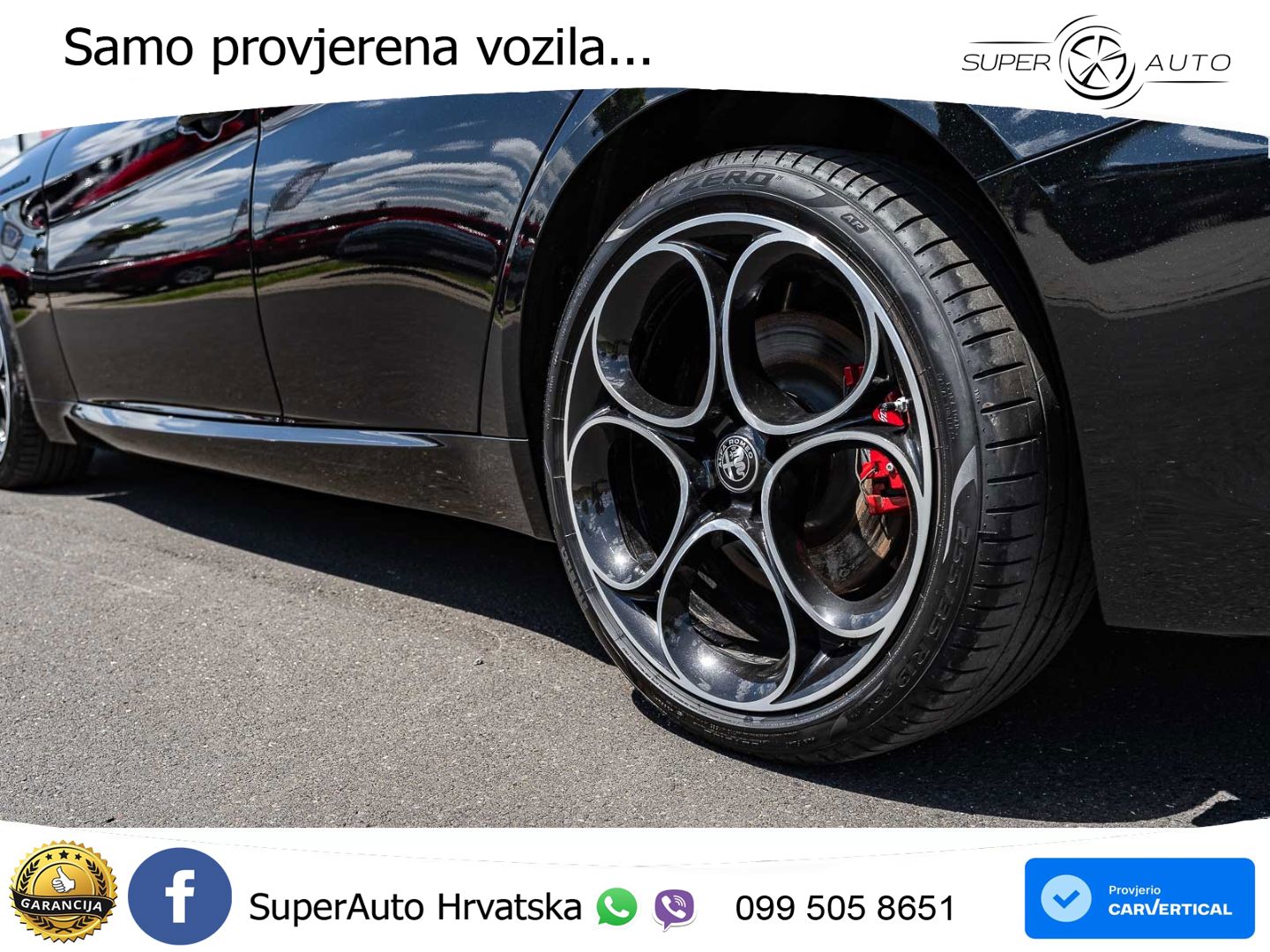 Alfa Romeo Giulia 2.0 Turbo (280 KS) Q4 Automatic LED+GR SJED+ACC