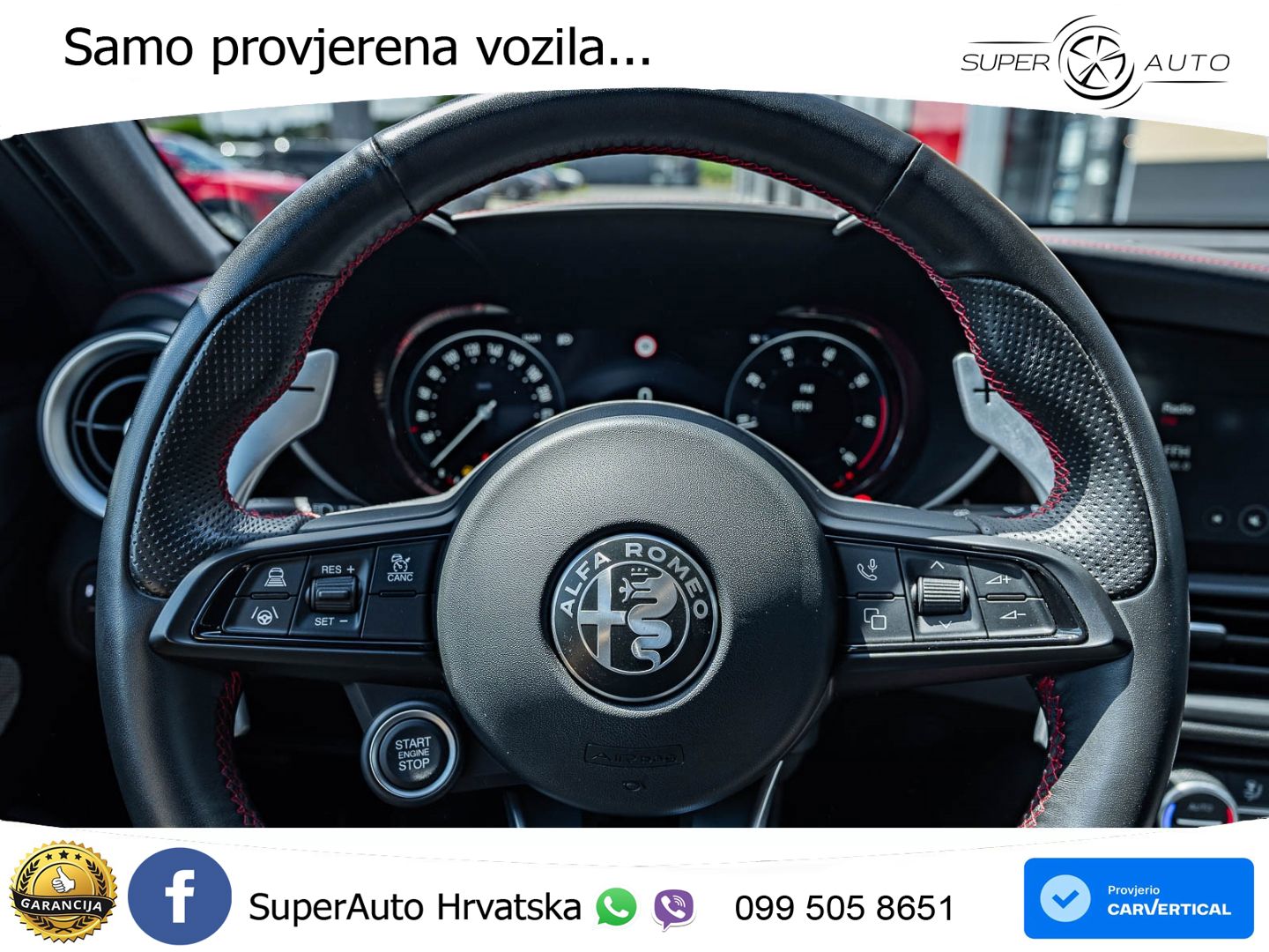 Alfa Romeo Giulia 2.0 Turbo (280 KS) Q4 Automatic LED+GR SJED+ACC