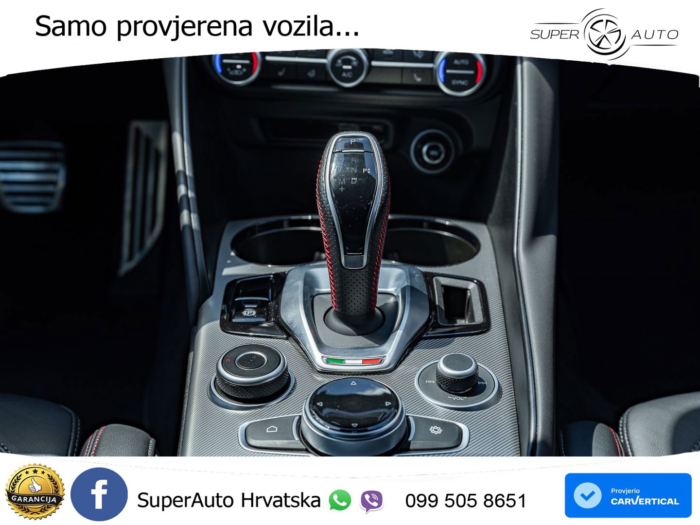 Alfa Romeo Giulia 2.0 Turbo (280 KS) Q4 Automatic LED+GR SJED+ACC