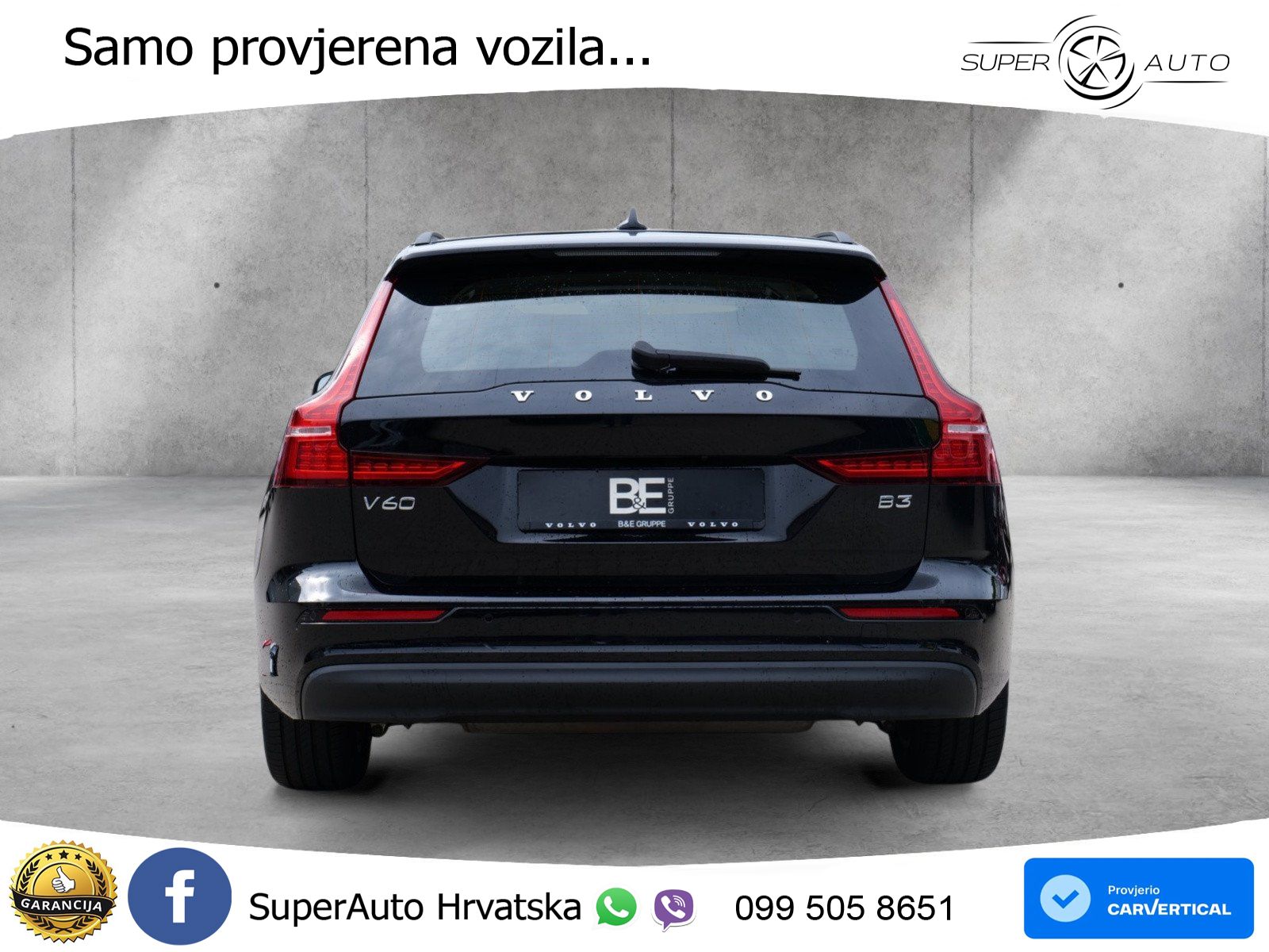 Volvo V60 2.0 B3 DCT LED+GR SJED+ACC