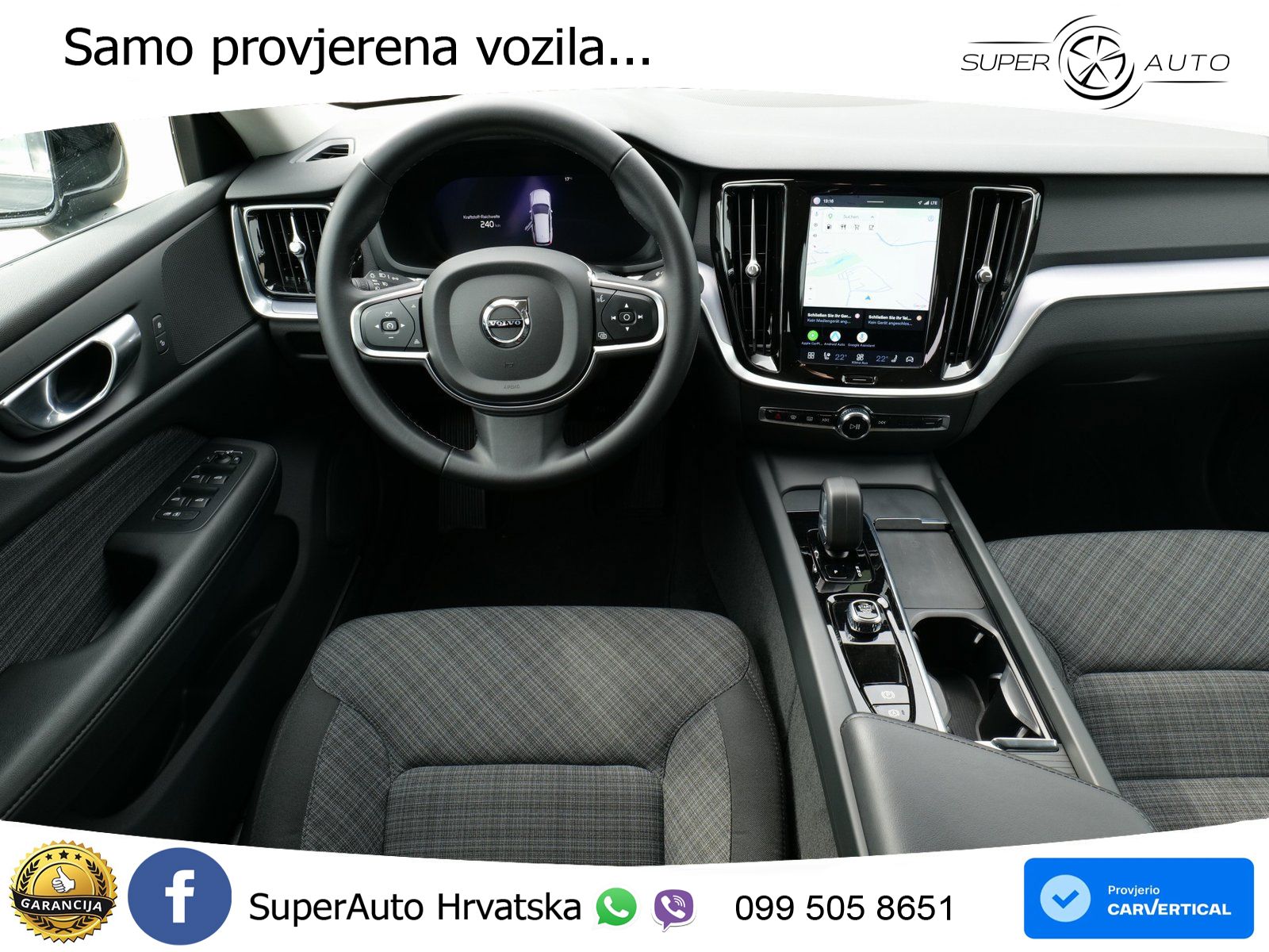 Volvo V60 2.0 B3 DCT LED+GR SJED+ACC