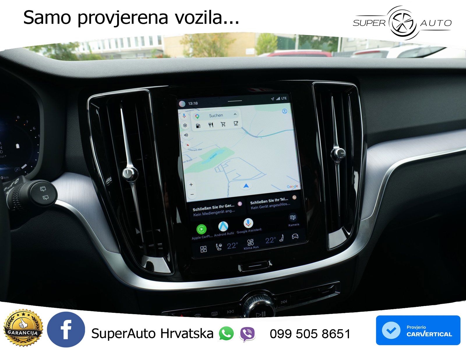 Volvo V60 2.0 B3 DCT LED+GR SJED+ACC