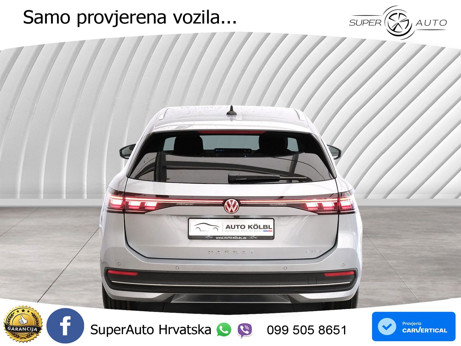 Volkswagen Passat Variant 1.5 eTSI (150 KS) DSG Business MATRIX+GR SJED+KAM