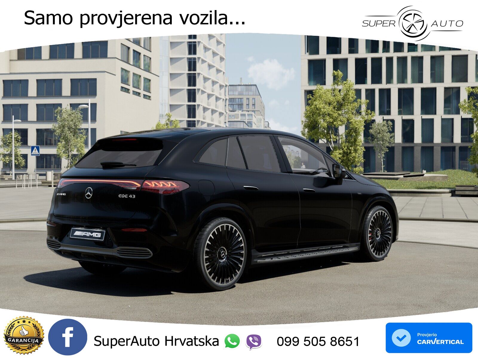 Mercedes EQE SUV AMG 43 100 kWh (476 KS) 4MATIC