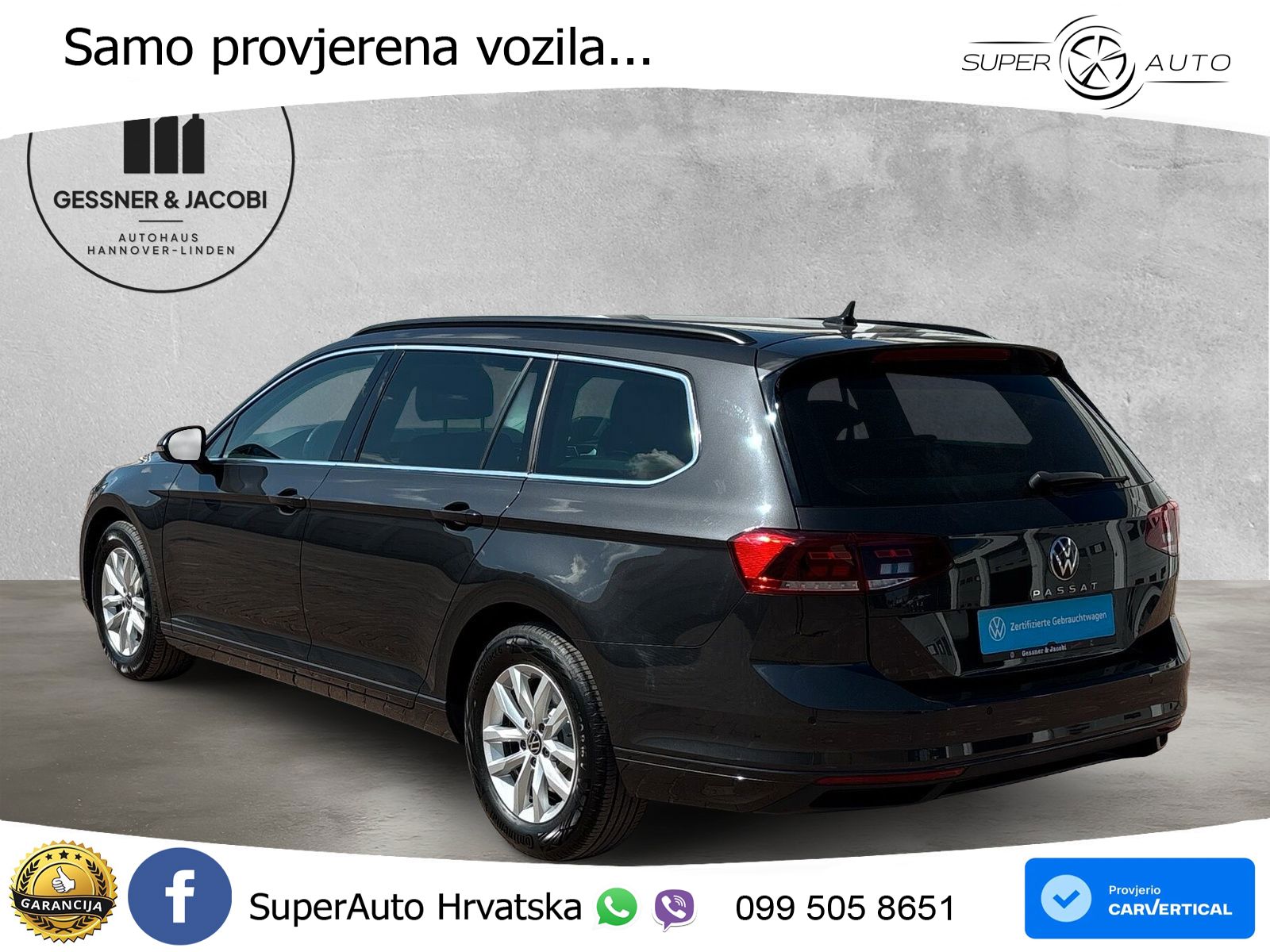 Volkswagen Passat Variant 2.0 TDI (150 KS) DSG Business LED+GR SJED+ACC