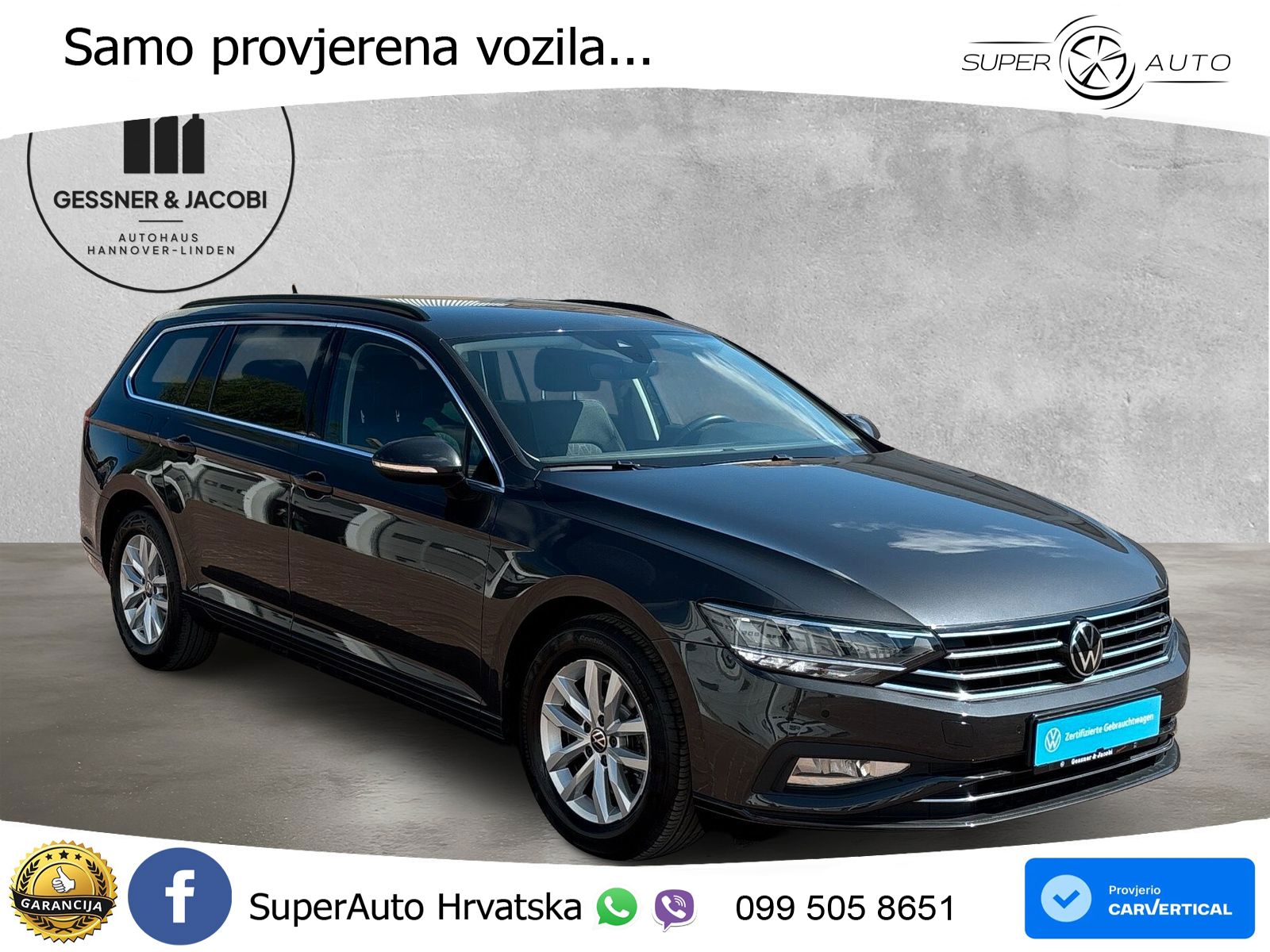 Volkswagen Passat Variant 2.0 TDI (150 KS) DSG Business LED+GR SJED+ACC