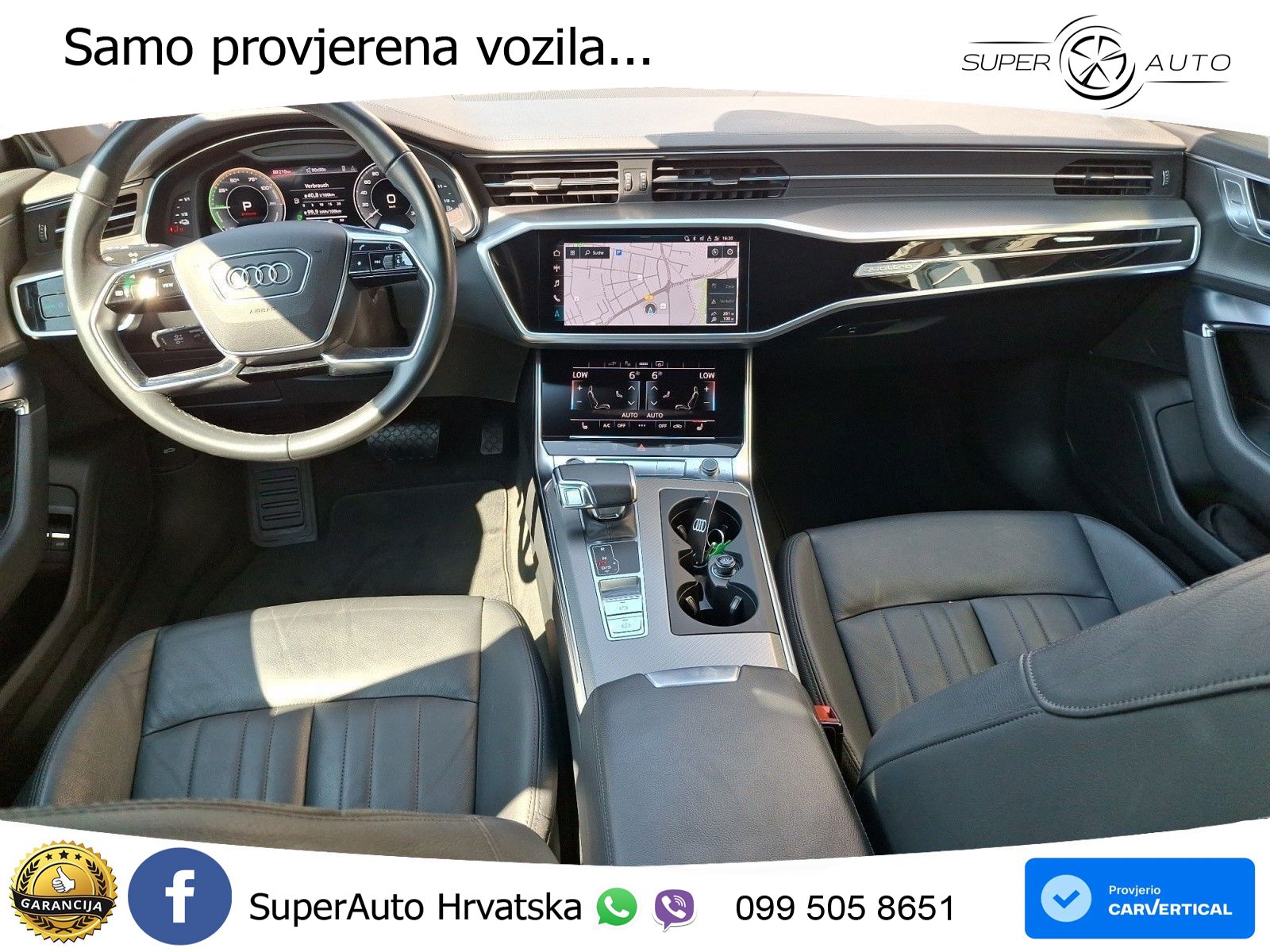 Audi A6 50 TFSIe (299 KS) quattro ultra S tronic LED+GR SJED+ACC