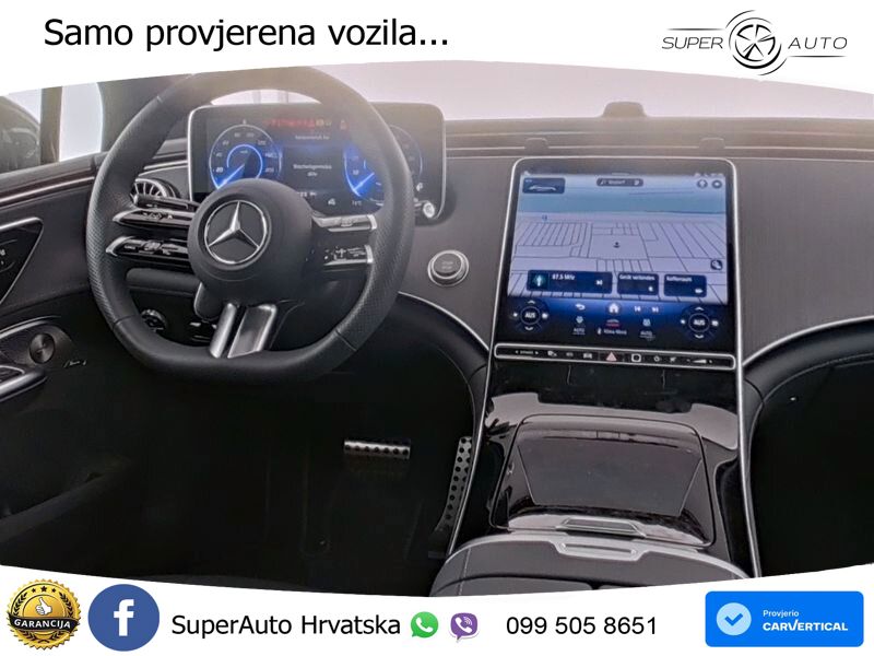 Mercedes EQE 350+ 105 kWh (320 KS) AMG ZRAČNI+ACC+GR SJED+KAM+PANO