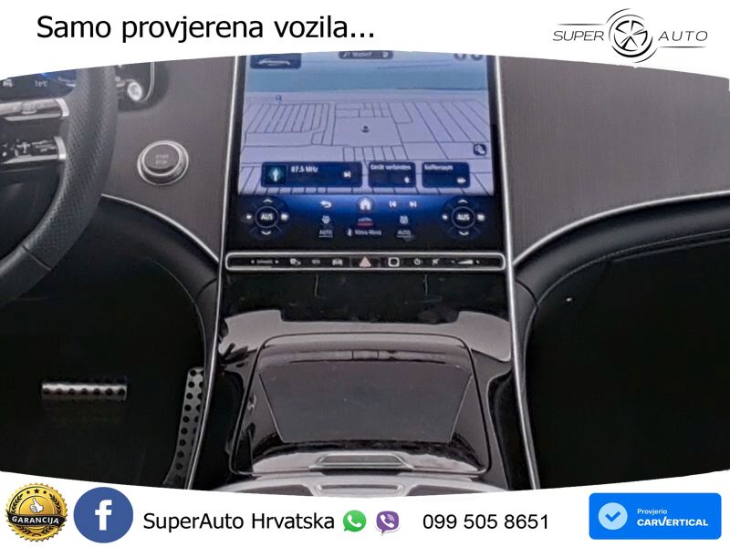 Mercedes EQE 350+ 105 kWh (320 KS) AMG ZRAČNI+ACC+GR SJED+KAM+PANO