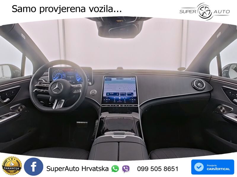 Mercedes EQE 350+ 105 kWh (320 KS) AMG ZRAČNI+ACC+GR SJED+KAM+PANO