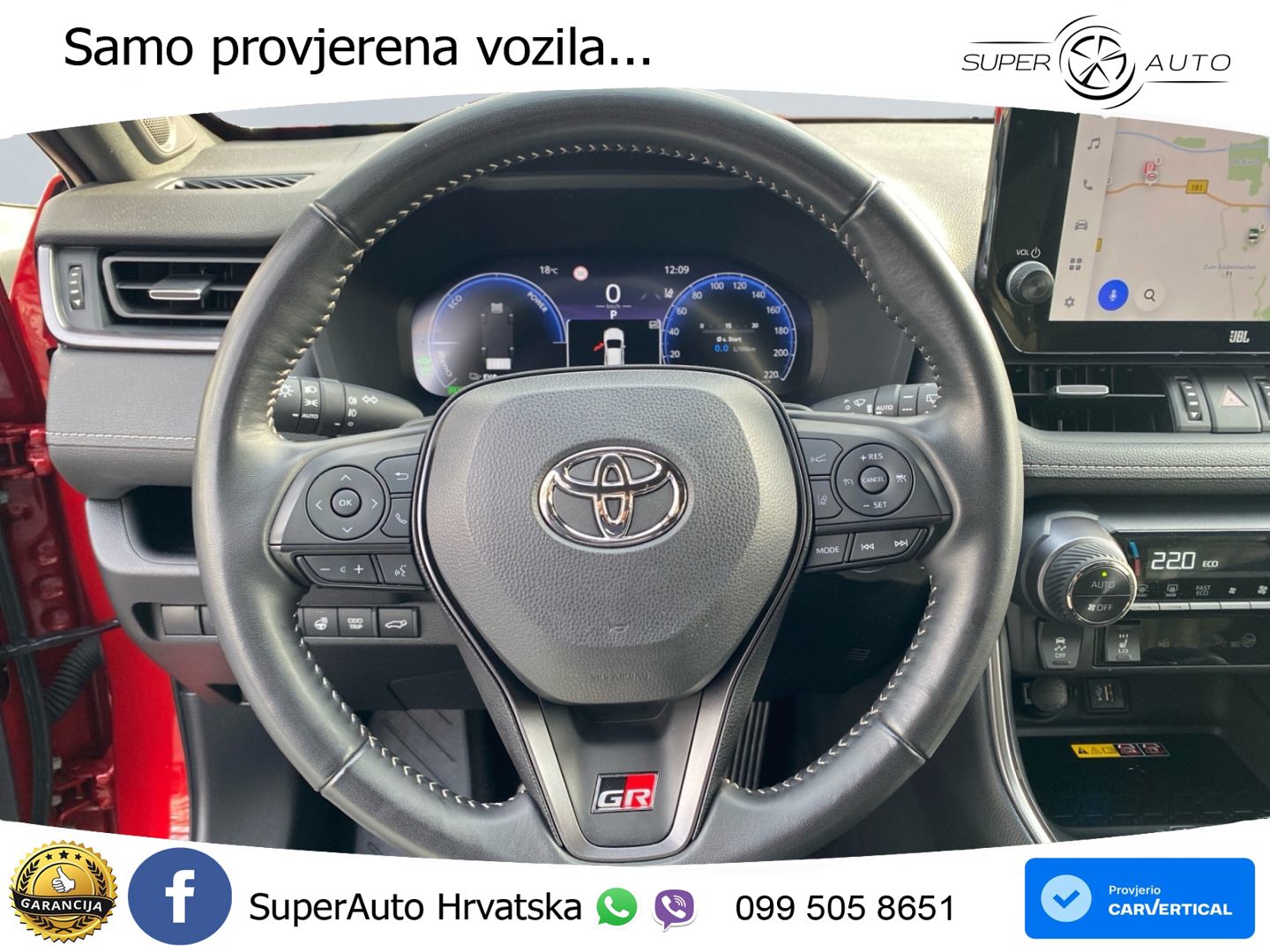 Toyota RAV4 2.5 (306 KS) Hybrid AWD-i eCVT GR Sport LED+GR SJED+ACC