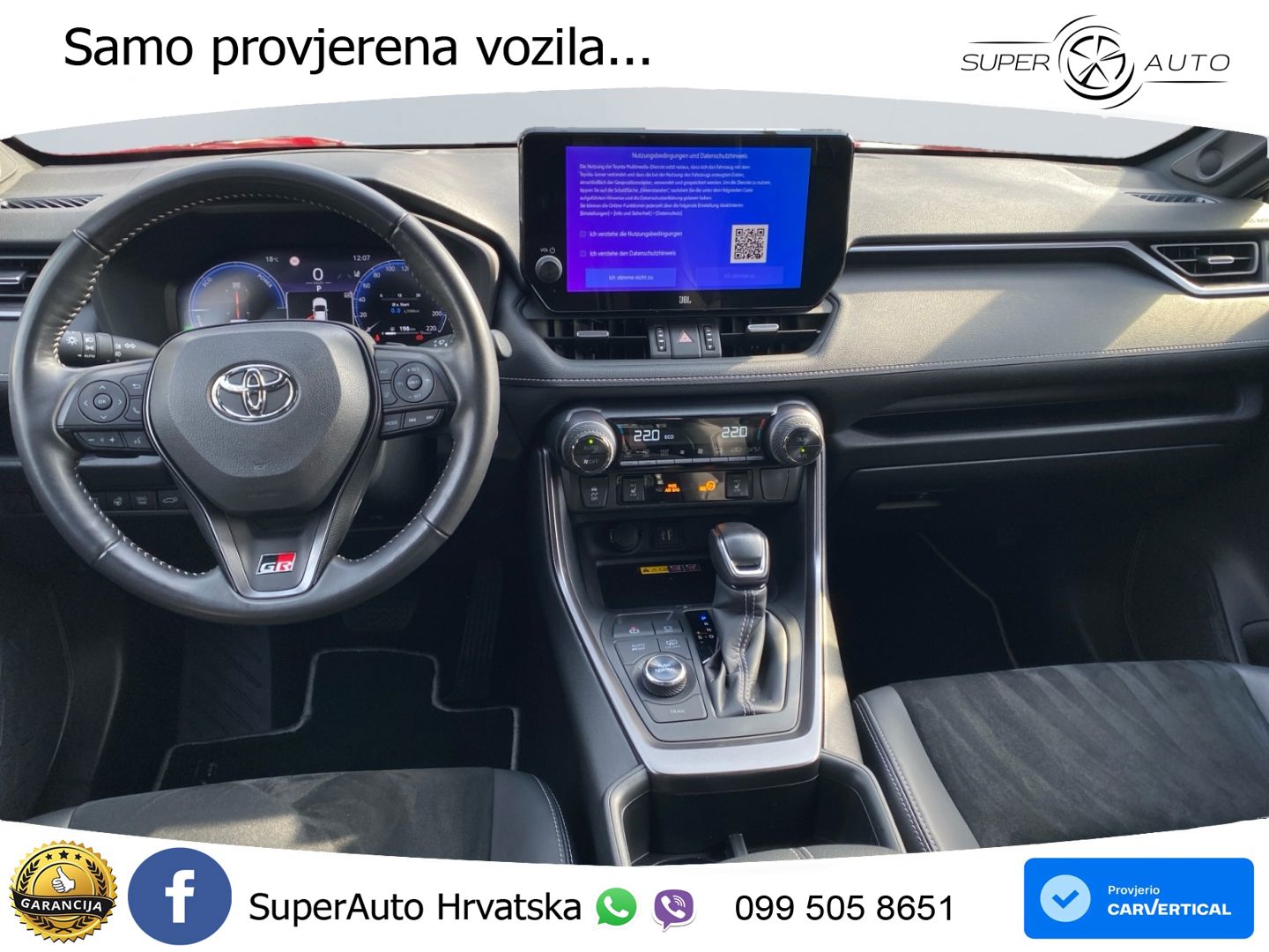 Toyota RAV4 2.5 (306 KS) Hybrid AWD-i eCVT GR Sport LED+GR SJED+ACC