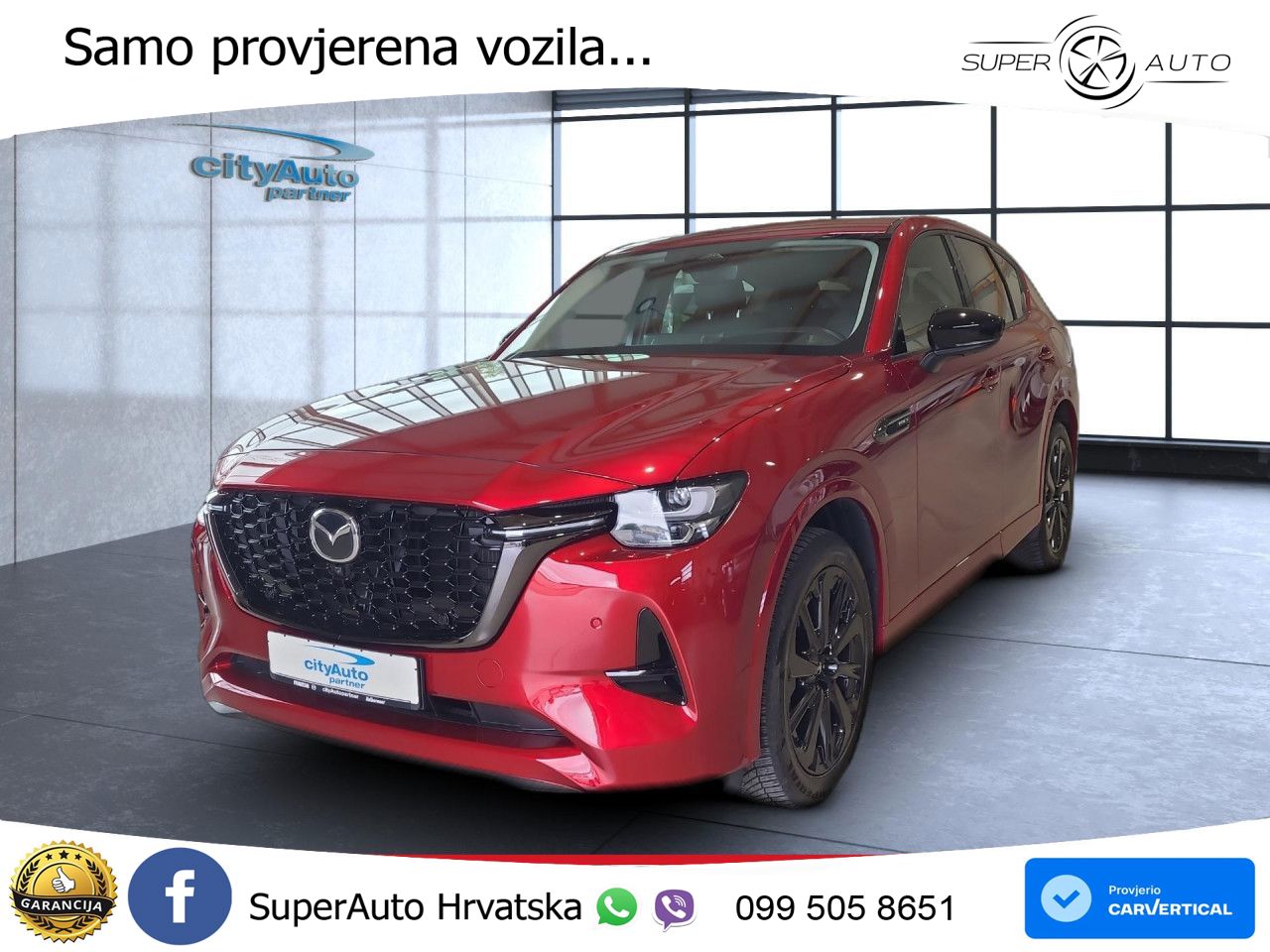 Mazda CX-60 2.5 e-Skyactiv (328 KS) AWD Automatic MATRIX+GR SJED+KAM