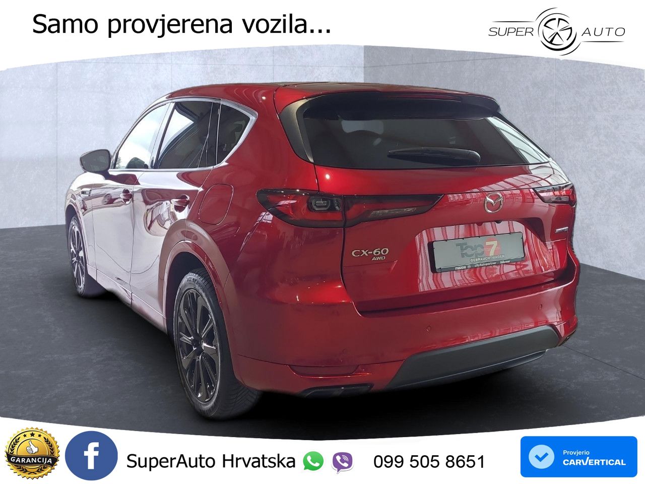 Mazda CX-60 2.5 e-Skyactiv (328 KS) AWD Automatic MATRIX+GR SJED+KAM