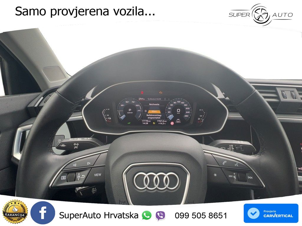 Audi Q3 45 TFSIe (245 KS) S tronic