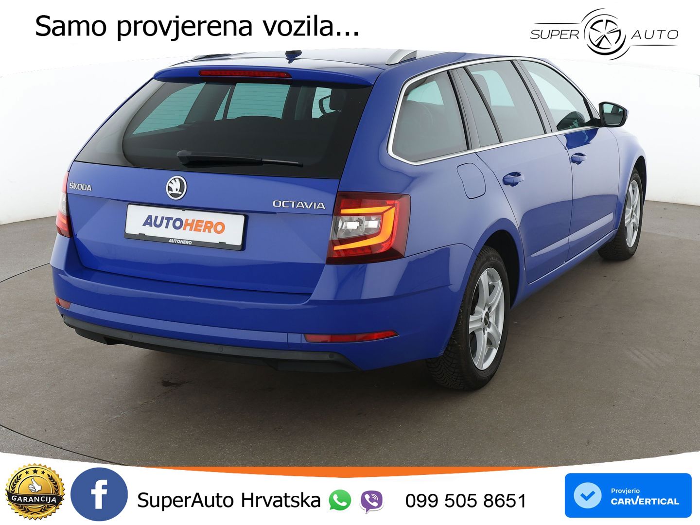Škoda Octavia Combi 2.0 TDI (150 KS) DSG LED+GR SJED+ACC