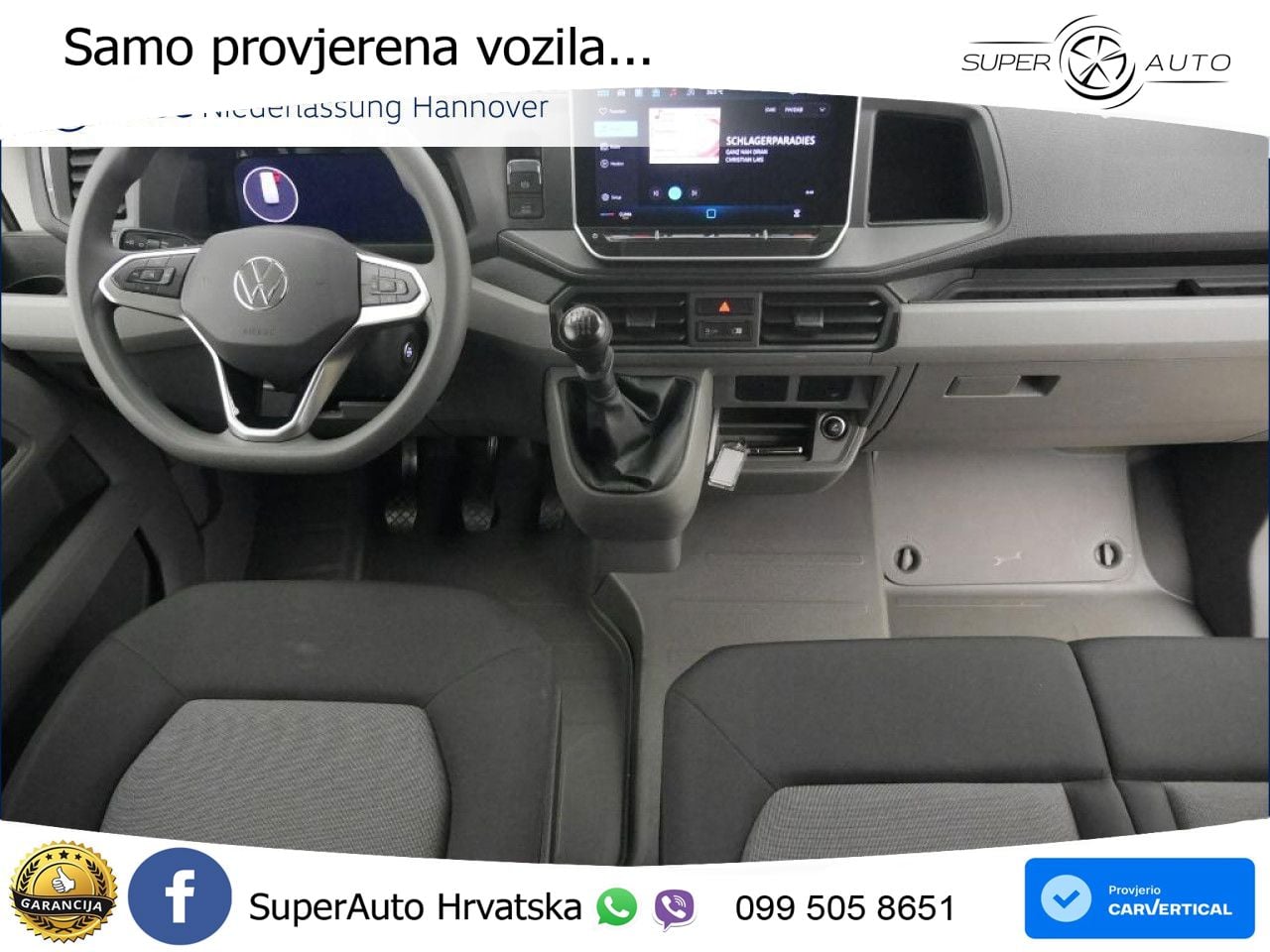 Volkswagen Crafter Kasten mittlerer Radstand AHK Kamera 140 KS
