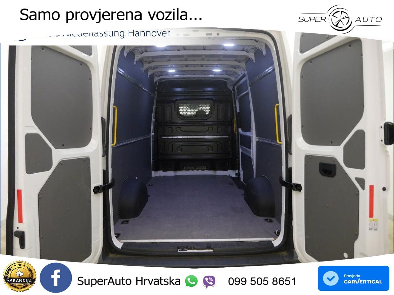 Volkswagen Crafter Kasten mittlerer Radstand AHK Kamera 140 KS