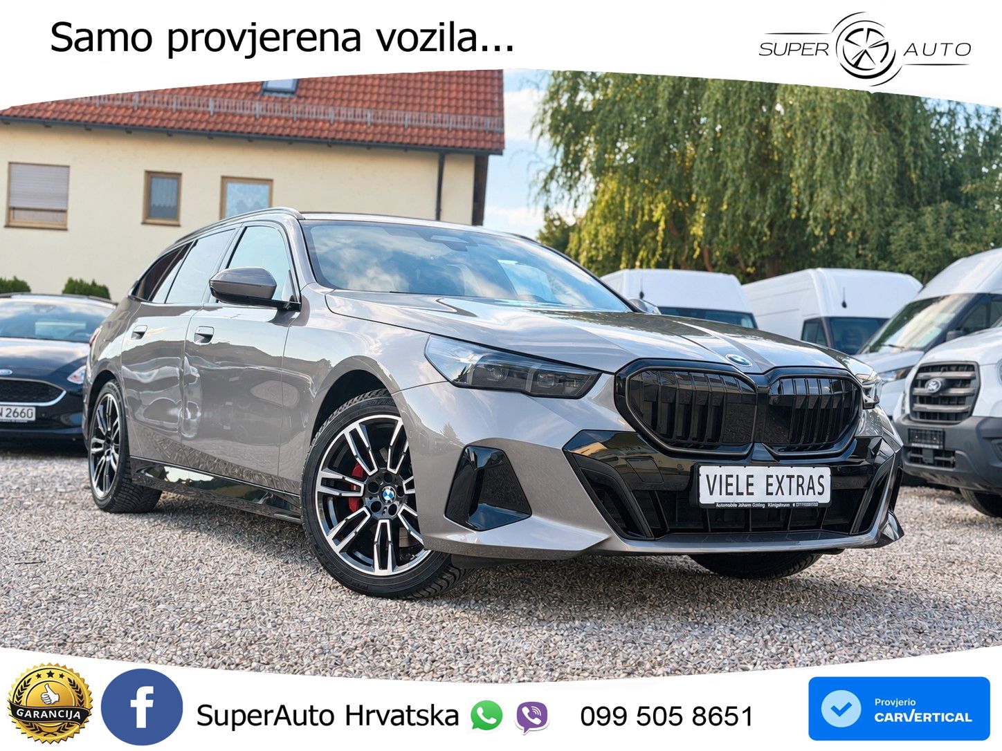 BMW 520i Touring (208 KS) Steptronic M Sport LED+GR SJED+ACC