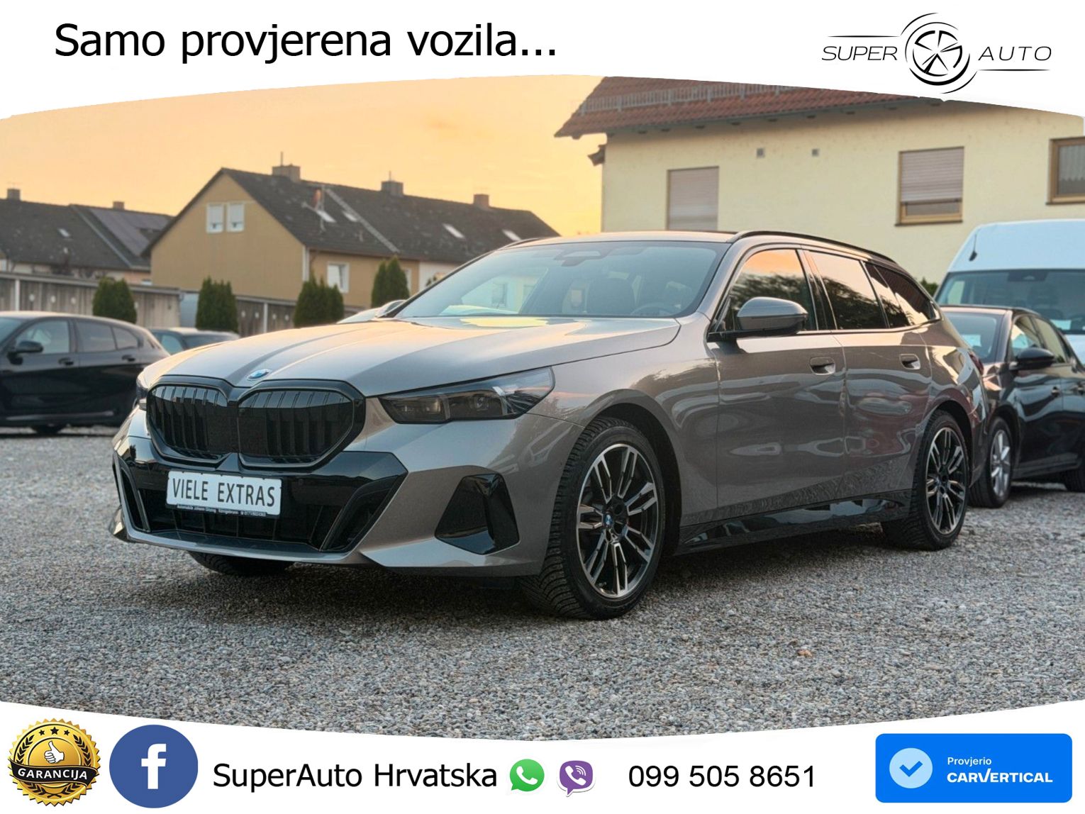 BMW 520i Touring (208 KS) Steptronic M Sport LED+GR SJED+ACC