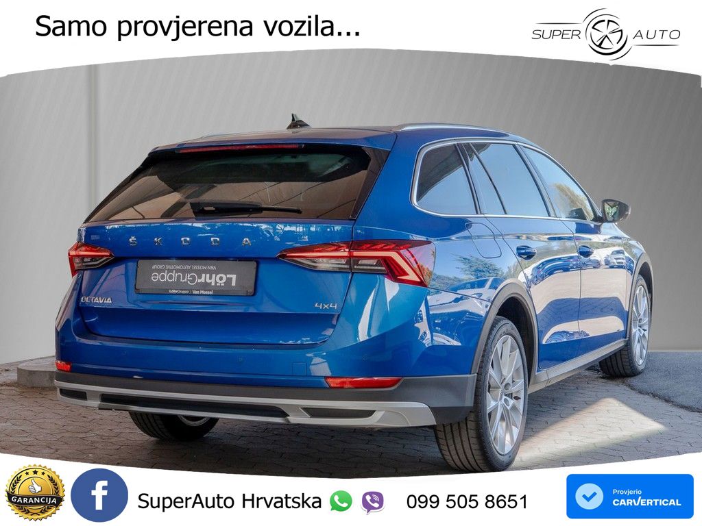 Škoda Octavia Combi RS 2.0 TDI (200 KS) 4x4 DSG LED+GR SJED+ACC