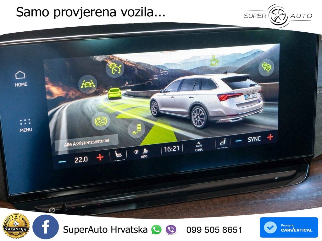 Škoda Octavia Combi RS 2.0 TDI (200 KS) 4x4 DSG LED+GR SJED+ACC