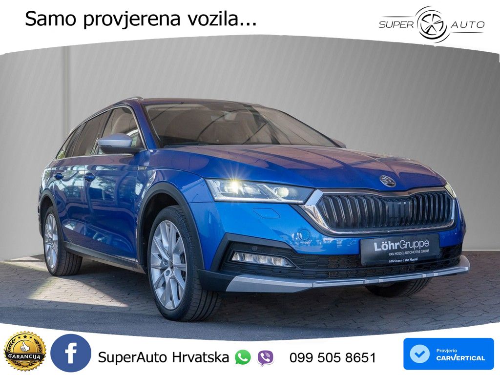 Škoda Octavia Combi RS 2.0 TDI (200 KS) 4x4 DSG LED+GR SJED+ACC