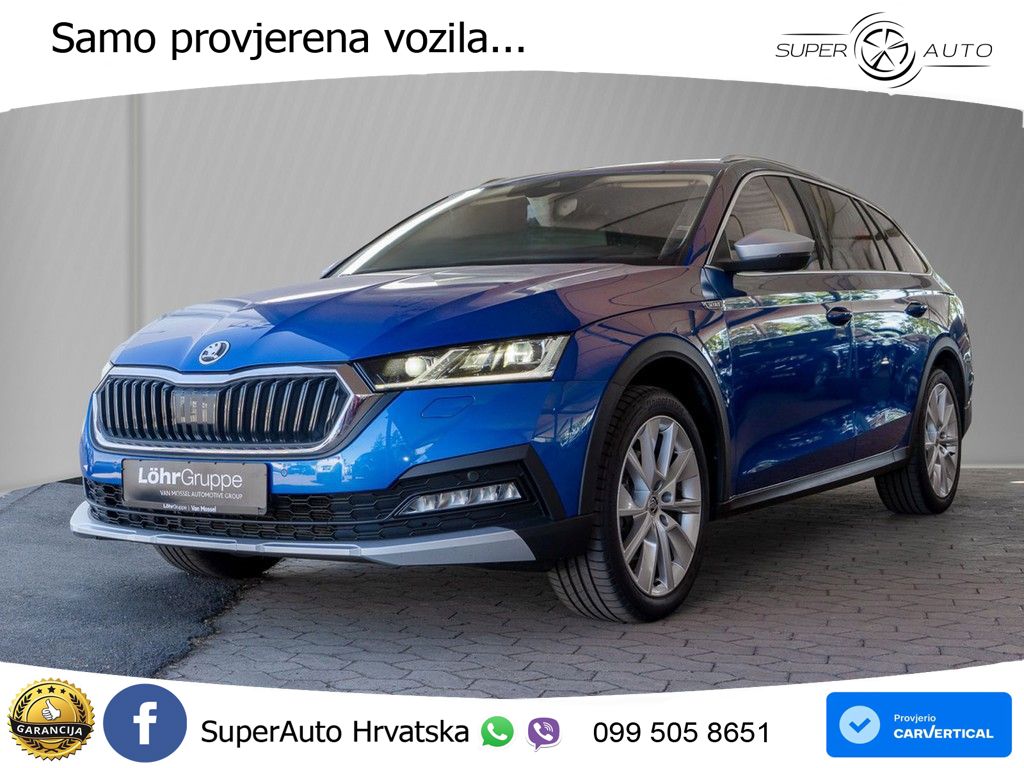 Škoda Octavia Combi RS 2.0 TDI (200 KS) 4x4 DSG LED+GR SJED+ACC