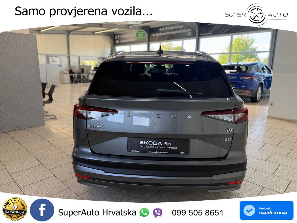 Škoda Enyaq iV 80 82 kWh (204 KS) Suite LED+GR SJED+ACC