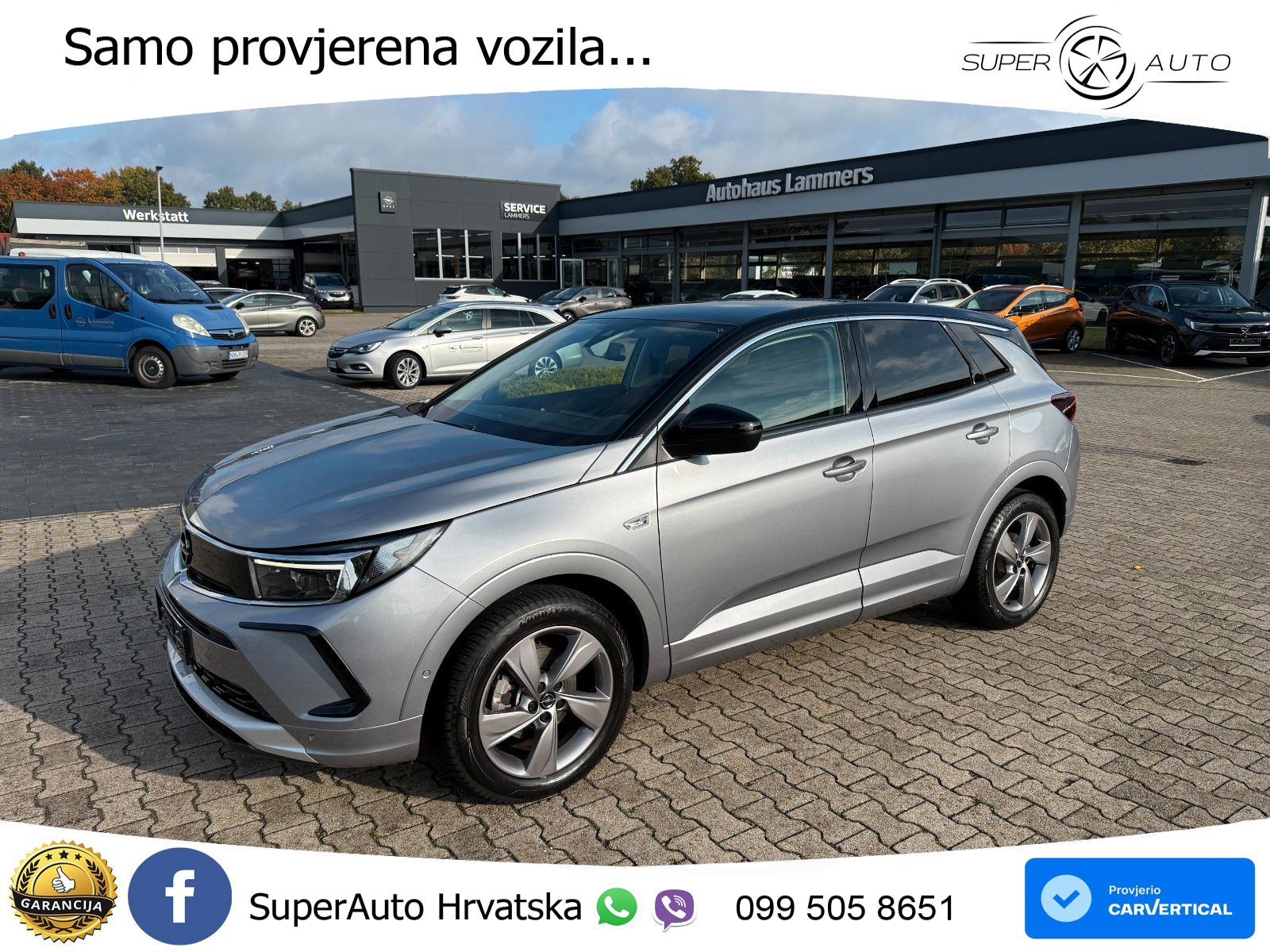 Opel Grandland 1.2i Turbo (130 KS) Automatic Elegance LED+GR SJED+ACC