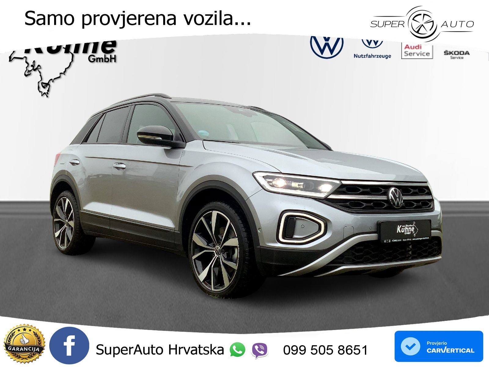 Volkswagen T-Roc 1.5 TSI (150 KS) DSG LED+GR SJED+ACC