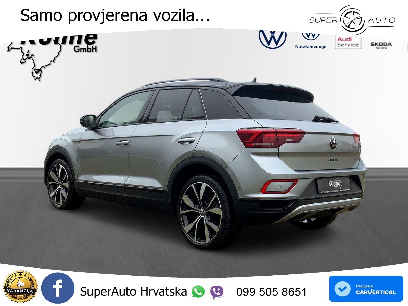 Volkswagen T-Roc 1.5 TSI (150 KS) DSG LED+GR SJED+ACC