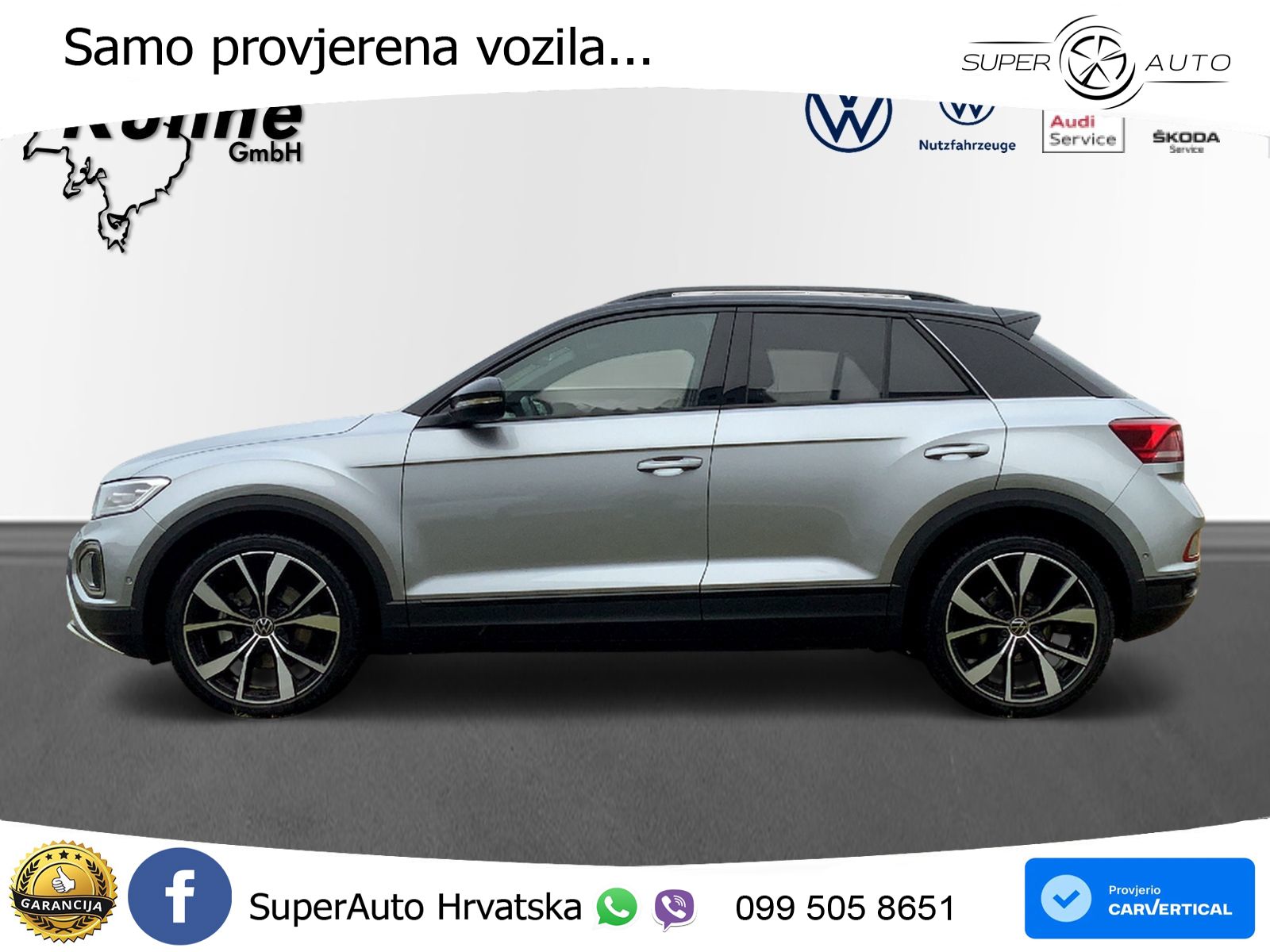 Volkswagen T-Roc 1.5 TSI (150 KS) DSG LED+GR SJED+ACC