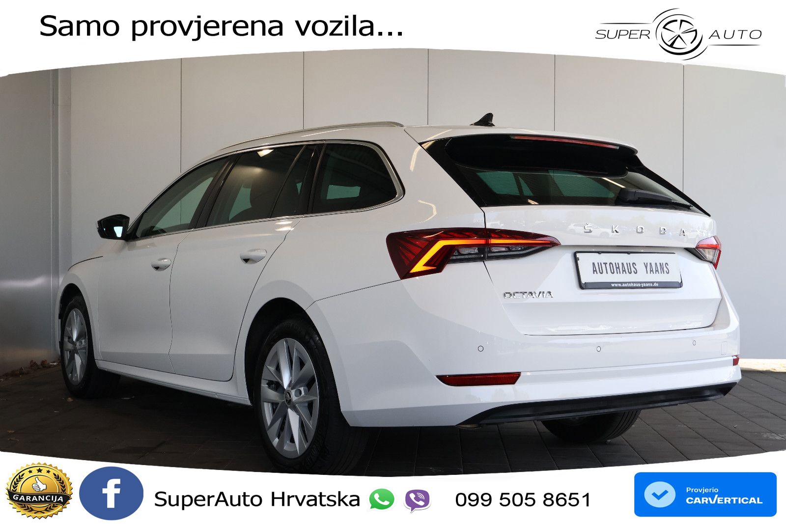 Škoda Octavia Combi 2.0 TDI (116 KS) LED+GR SJED+ACC