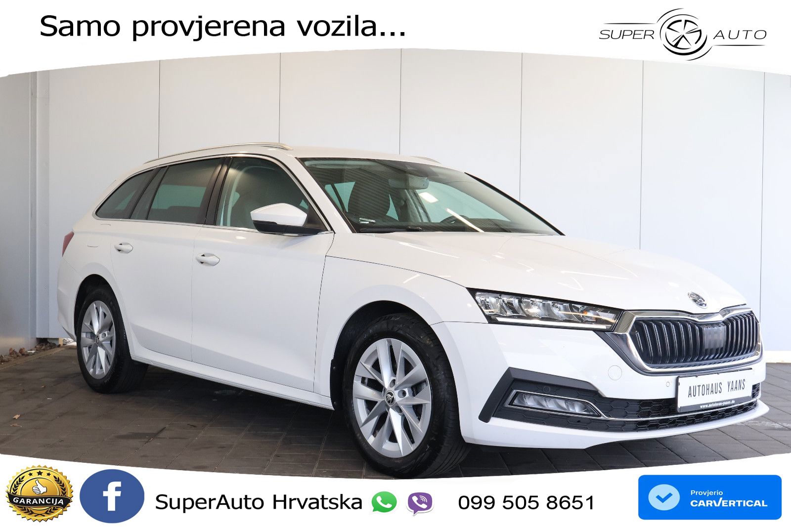 Škoda Octavia Combi 2.0 TDI (116 KS) LED+GR SJED+ACC