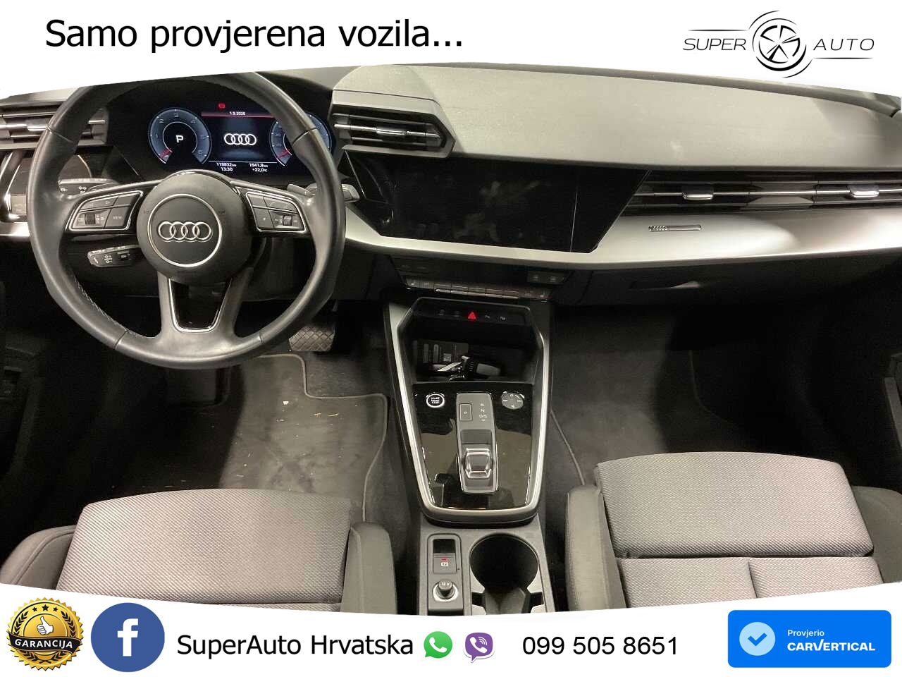 Audi A3 35 TDI (150 KS) S tronic LED+GR SJED+ACC