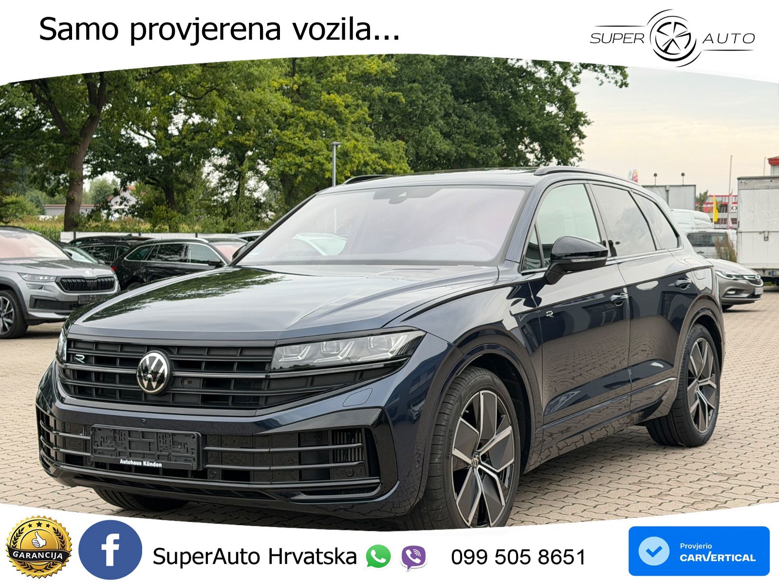 Volkswagen Touareg R 3.0 V6 TFSI (462 KS) 4MOTION Tiptronic LED+GR SJED+ACC