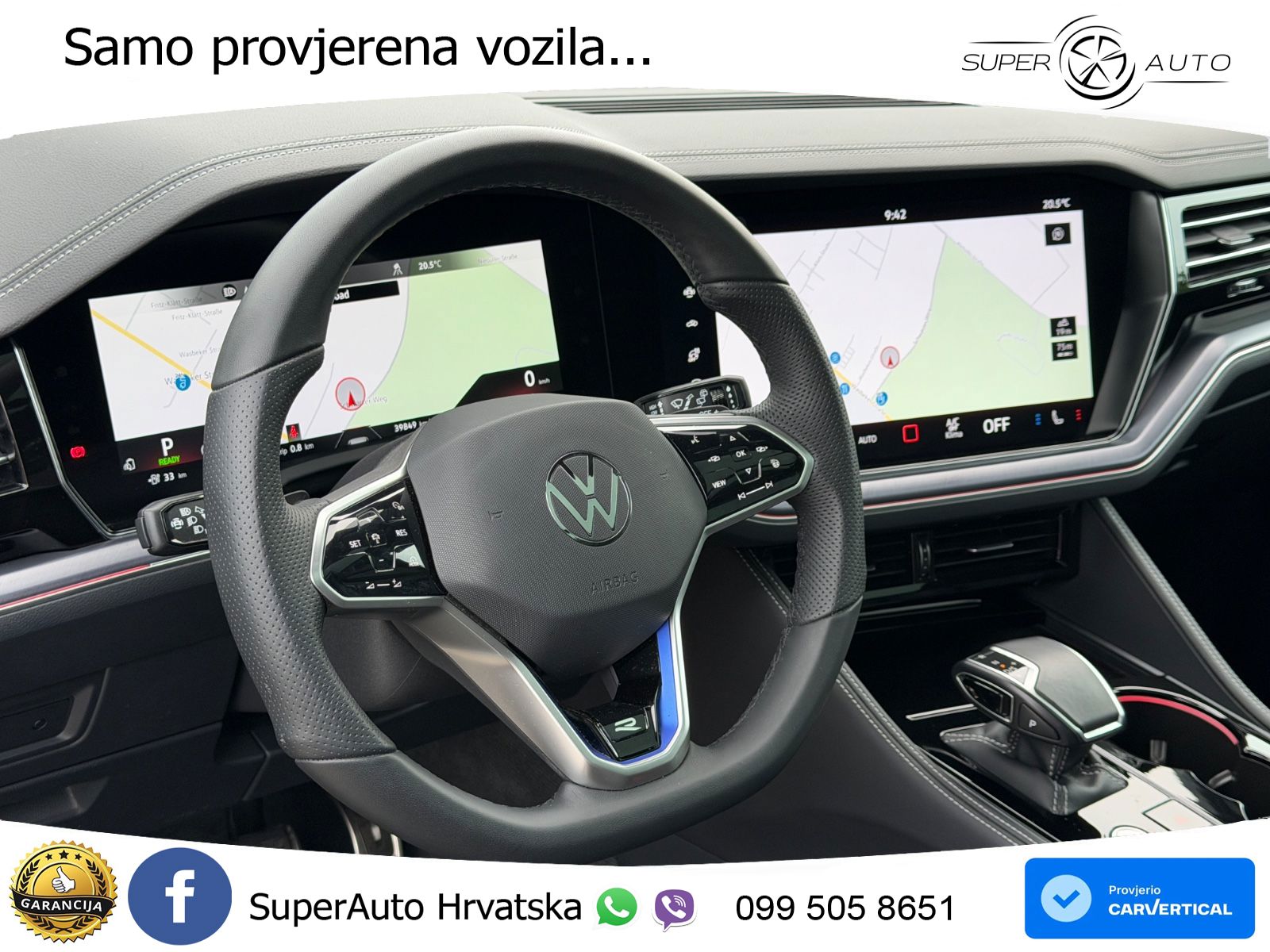 Volkswagen Touareg R 3.0 V6 TFSI (462 KS) 4MOTION Tiptronic LED+GR SJED+ACC