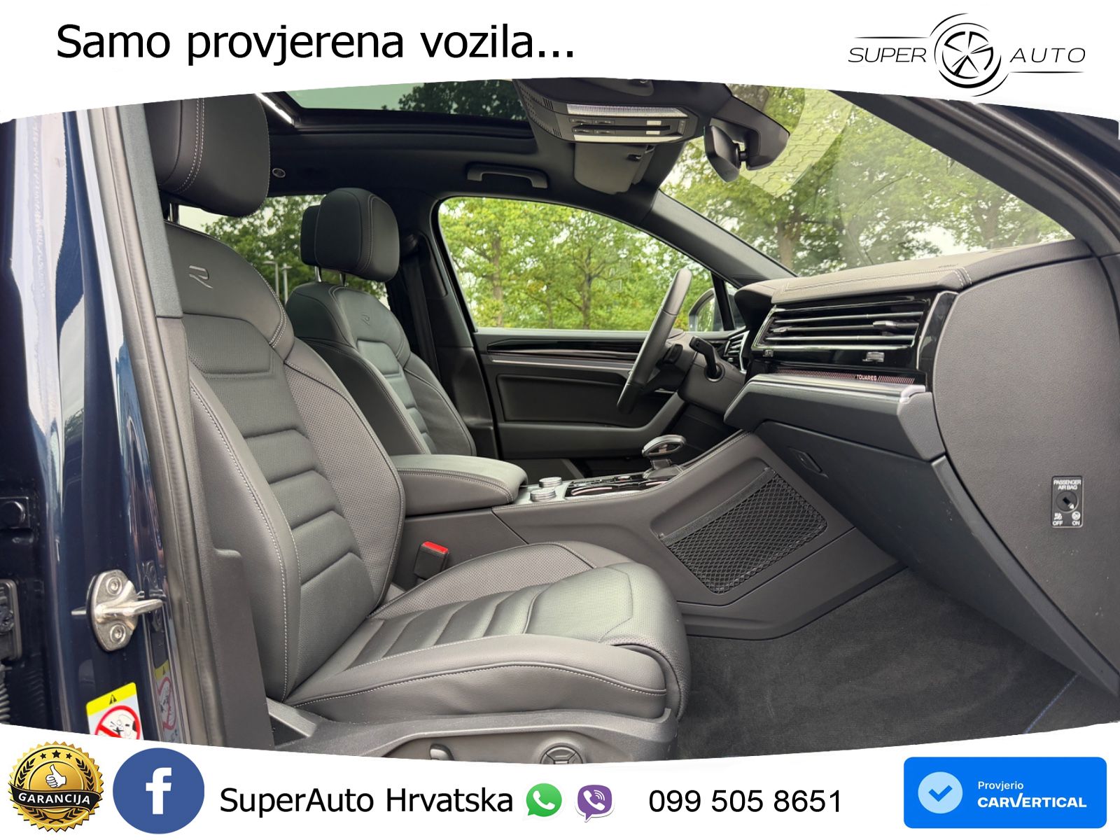 Volkswagen Touareg R 3.0 V6 TFSI (462 KS) 4MOTION Tiptronic LED+GR SJED+ACC