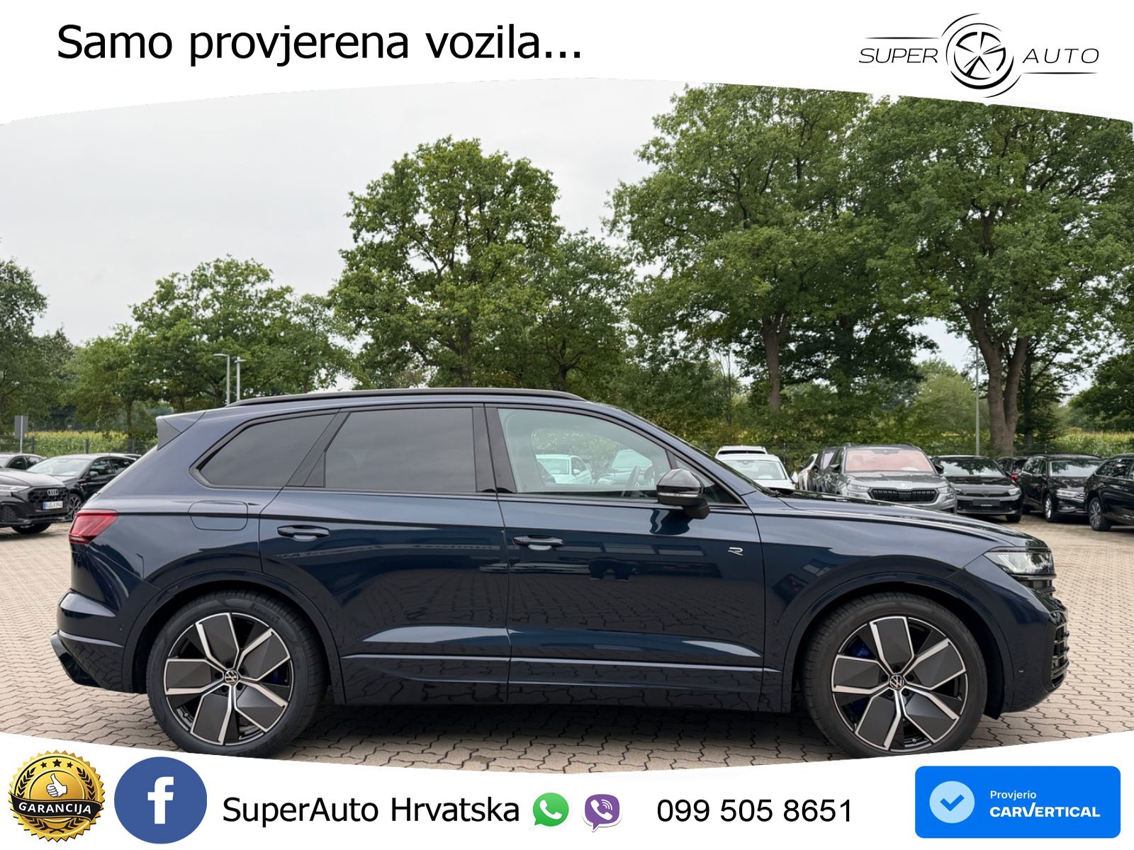 Volkswagen Touareg R 3.0 V6 TFSI (462 KS) 4MOTION Tiptronic LED+GR SJED+ACC