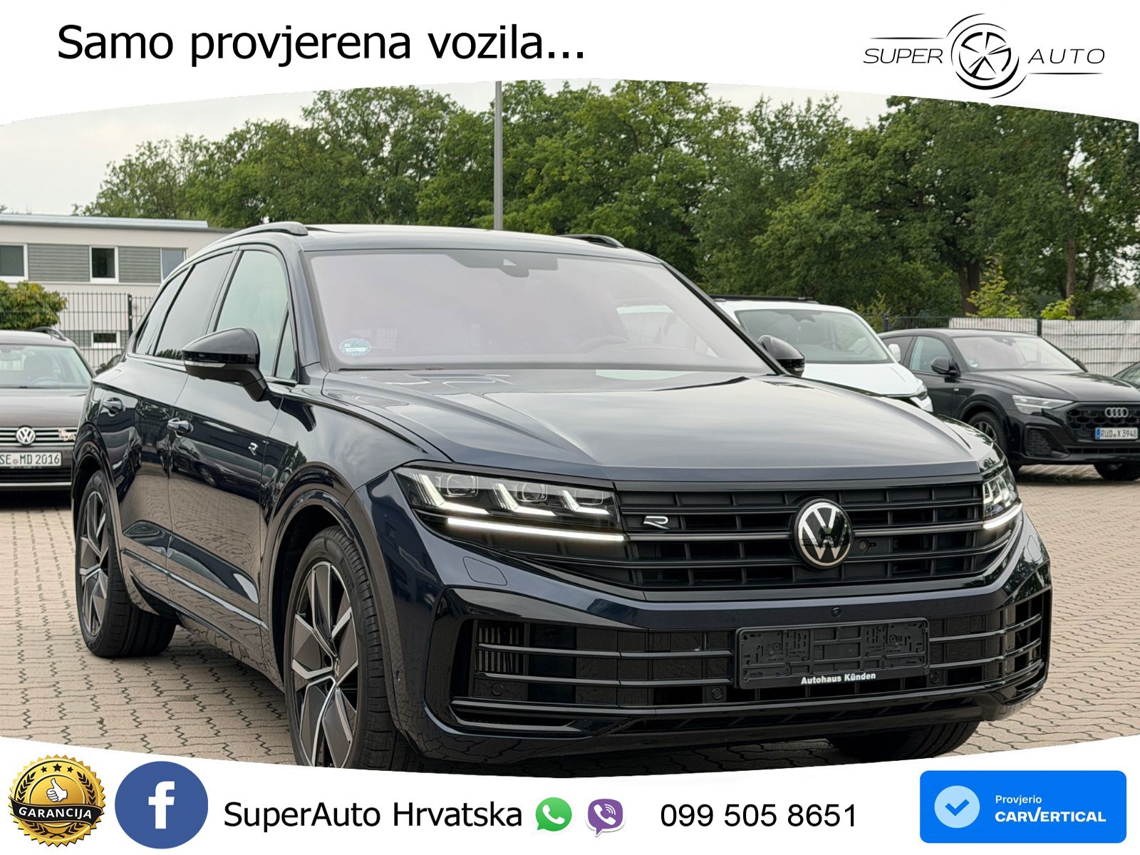 Volkswagen Touareg R 3.0 V6 TFSI (462 KS) 4MOTION Tiptronic LED+GR SJED+ACC