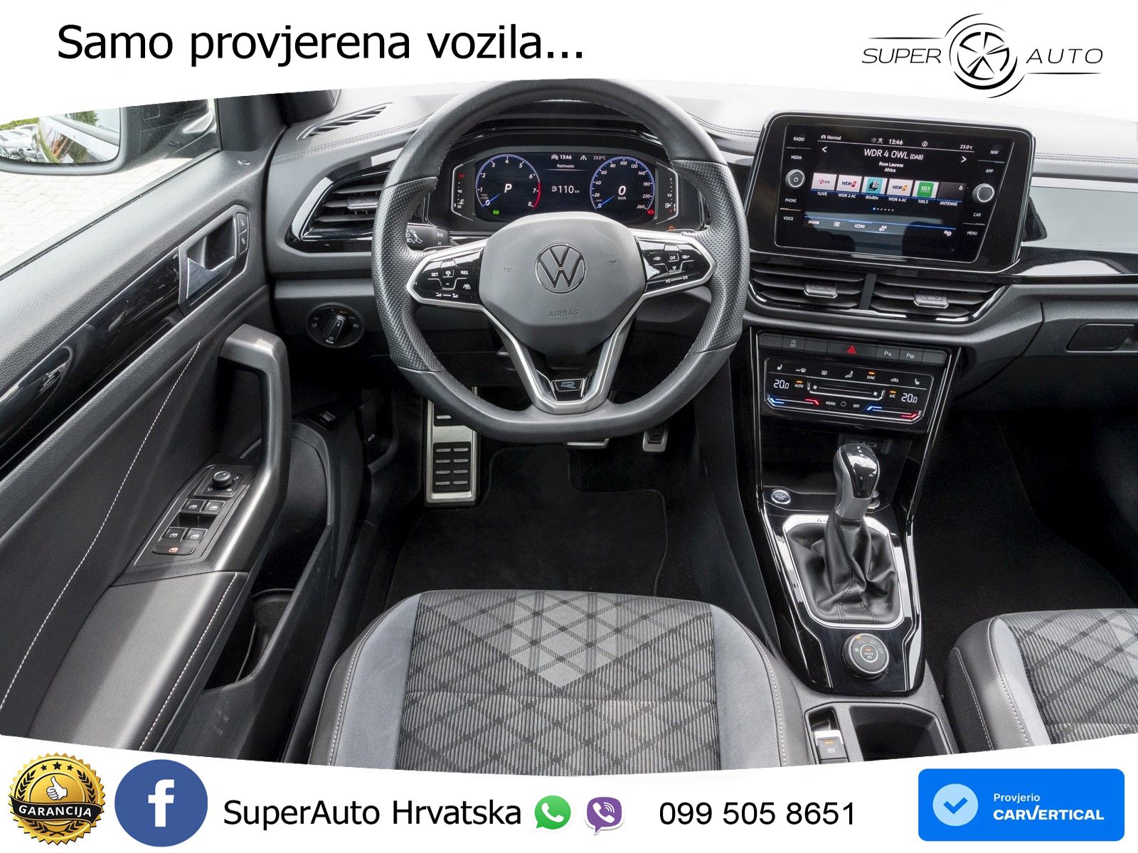 Volkswagen T-Roc I 2.0 TSI (190 KS) 4M DSG LED+GR SJED+ACC